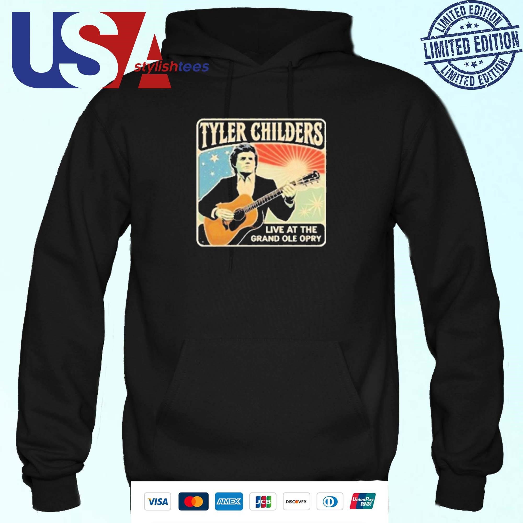 tyler-childers-live-at-the-grand-ole-opry-hoodie Tyler Childers En Vivo En La Grande Ole Opry Sudadera con Capucha