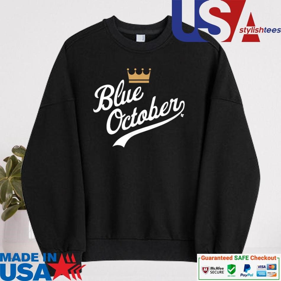 official-free-eric-adams-blue-october-sweater Official Free Eric Adams Blue October sweater