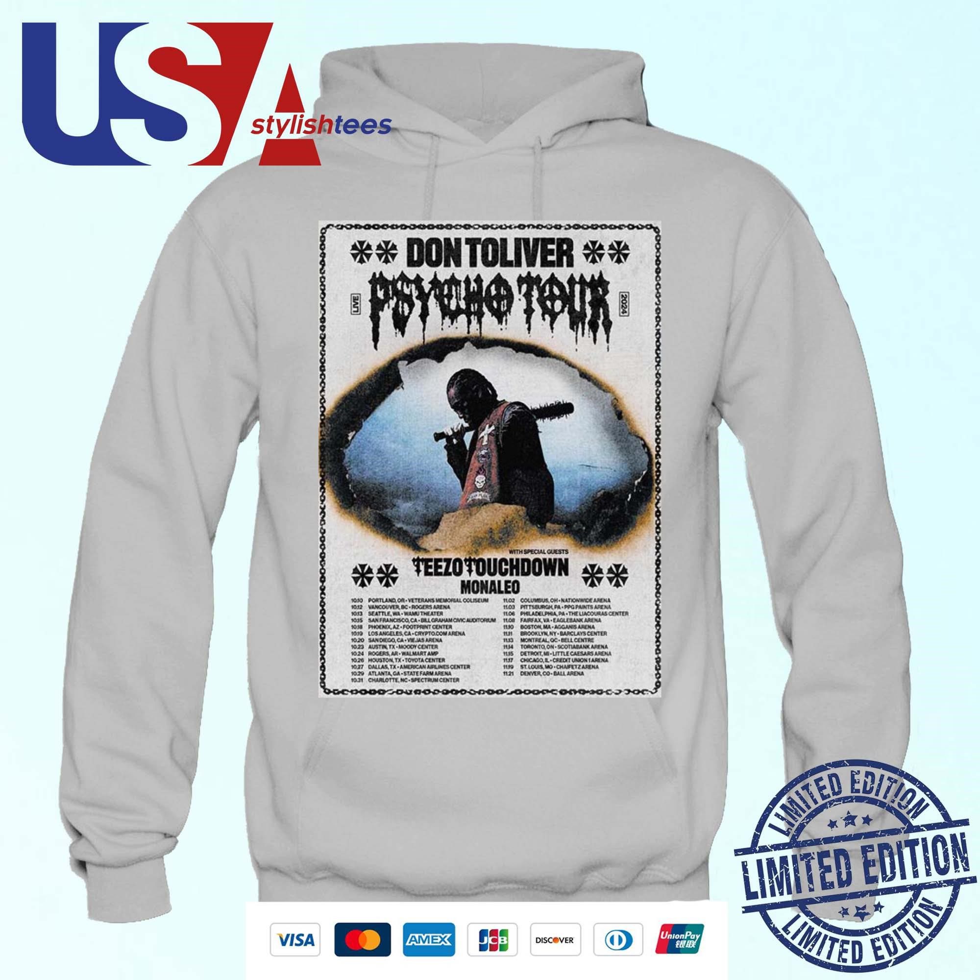 official-don-toliver-the-hardstone-psycho-tour-2024-with-special-guests-teezo-touchdown-and-monaleo-tour-hoodie Official Don Toliver The Hardstone Psycho Tour 2024 Featuring Special Guests Teezo Touchdown and Monaleo Tour Hoodie