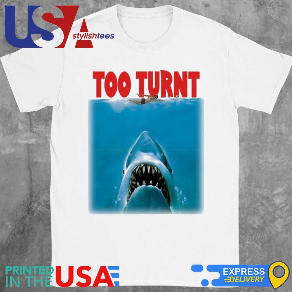 tooturnttony-merch-shark-week-too-turnt-shirt-1 Tooturnttony Merchandise Shark Celebration Too Turnt Apparel