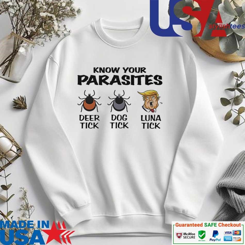 official-anti-trump-trump-know-your-parasites-deer-tick-dog-tick-luna-tick-sweater Official Anti Trump Trump Know Your Parasites Deer Tick Dog Tick Luna Tick sweater