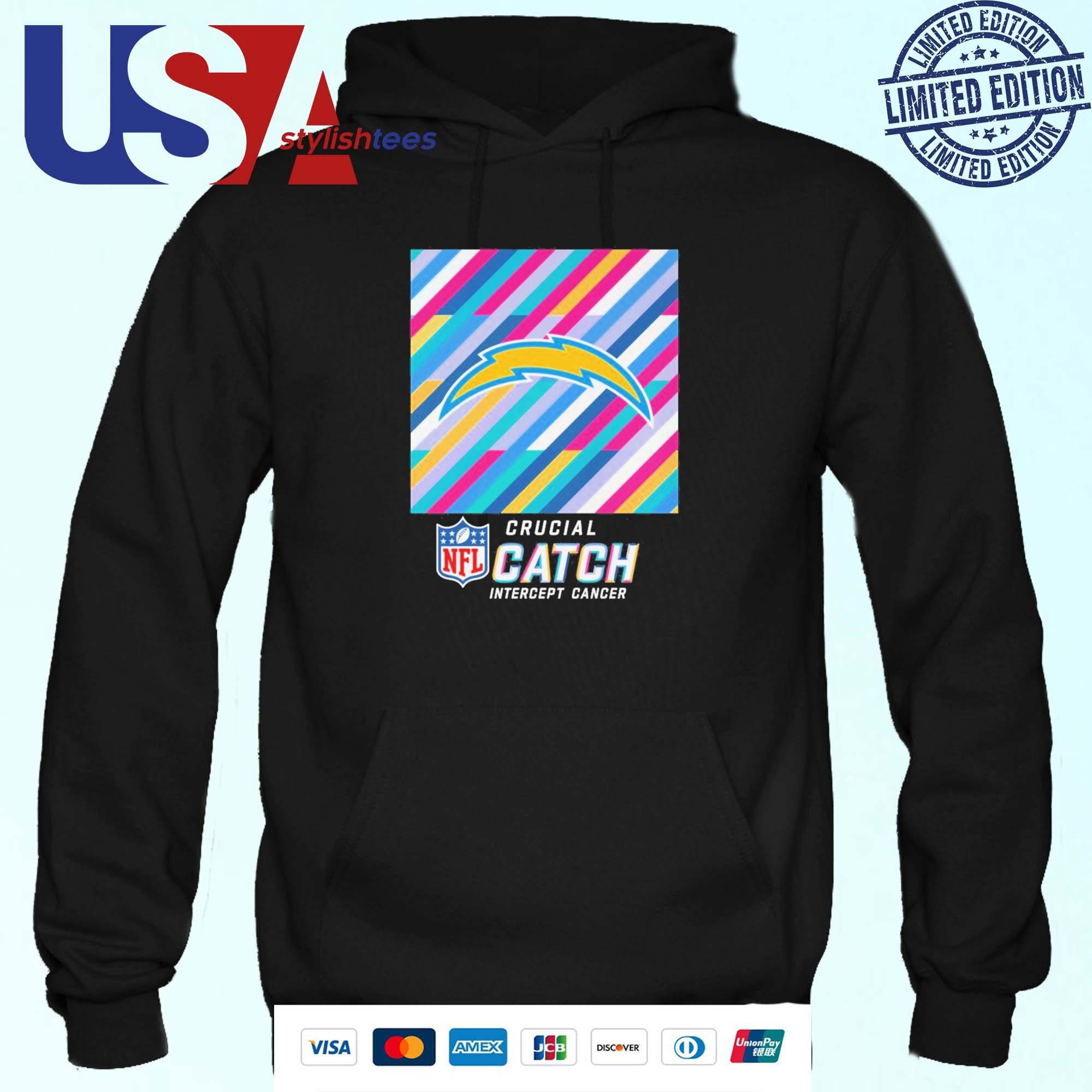 nfl-crucial-catch-block-cancer-los-angeles-chargers-2024-hoodie NFL Crucial Catch Block Cancer Los Angeles Chargers 2024 Hoodie