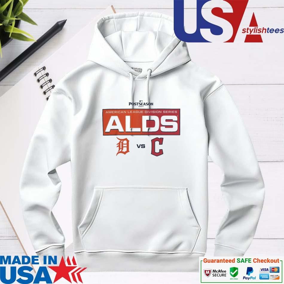 official-mlb-postseason-2024-cleveland-guardians-vs-detroit-tigers-division-series-gameday-hoodie Official MLB Postseason 2024 Cleveland Guardians vs Detroit Tigers Division Series Matchday hoodie