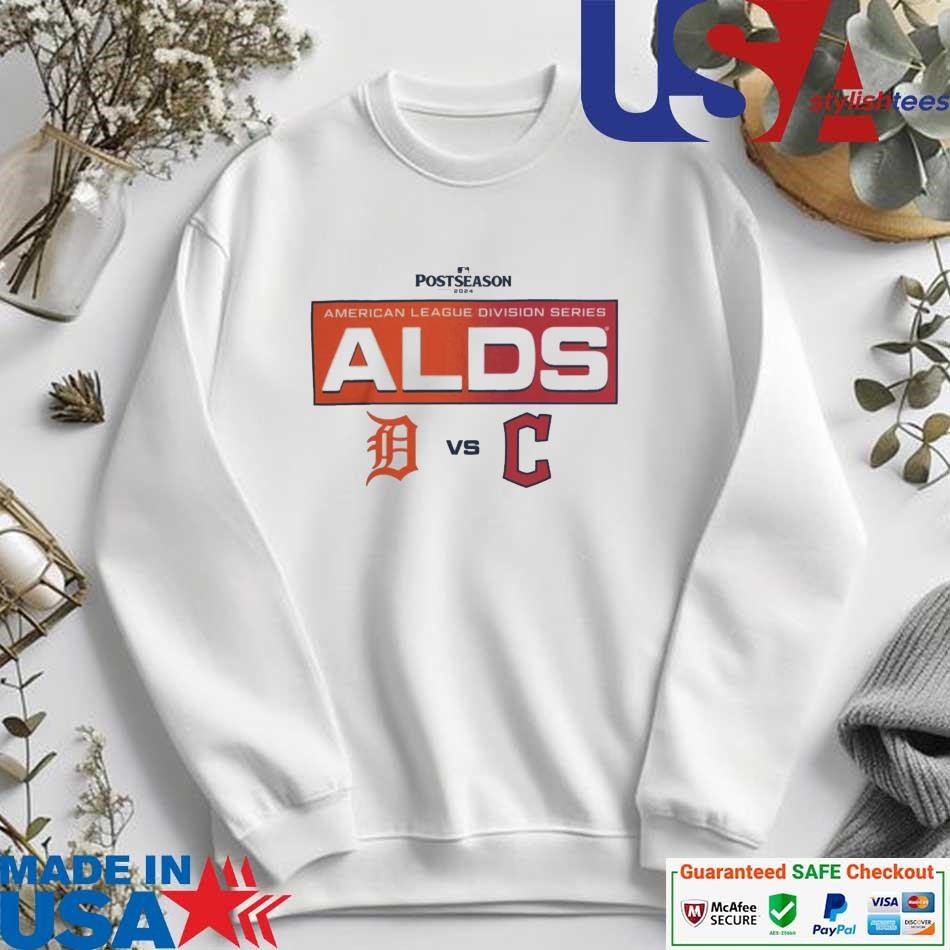 official-mlb-postseason-2024-cleveland-guardians-vs-detroit-tigers-division-series-gameday-sweater Official MLB Postseason 2024 Cleveland Guardians vs Detroit Tigers Division Series Matchday sweater