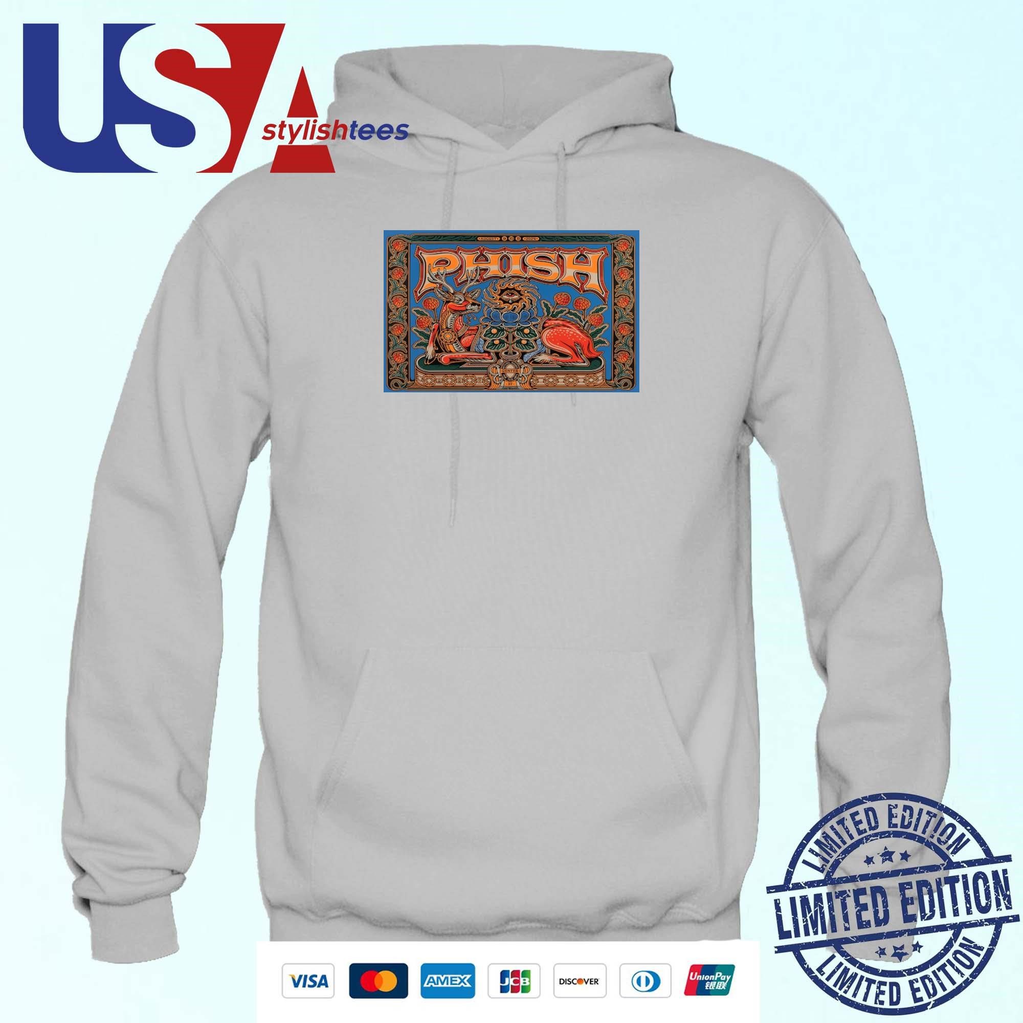 phish-august-9-11-2024-bethel-woods-center-for-the-arts-in-bethel-ny-hoodie Phish August 9-11 2024 Bethel Woods Center For The Arts In Bethel NY Hoodie