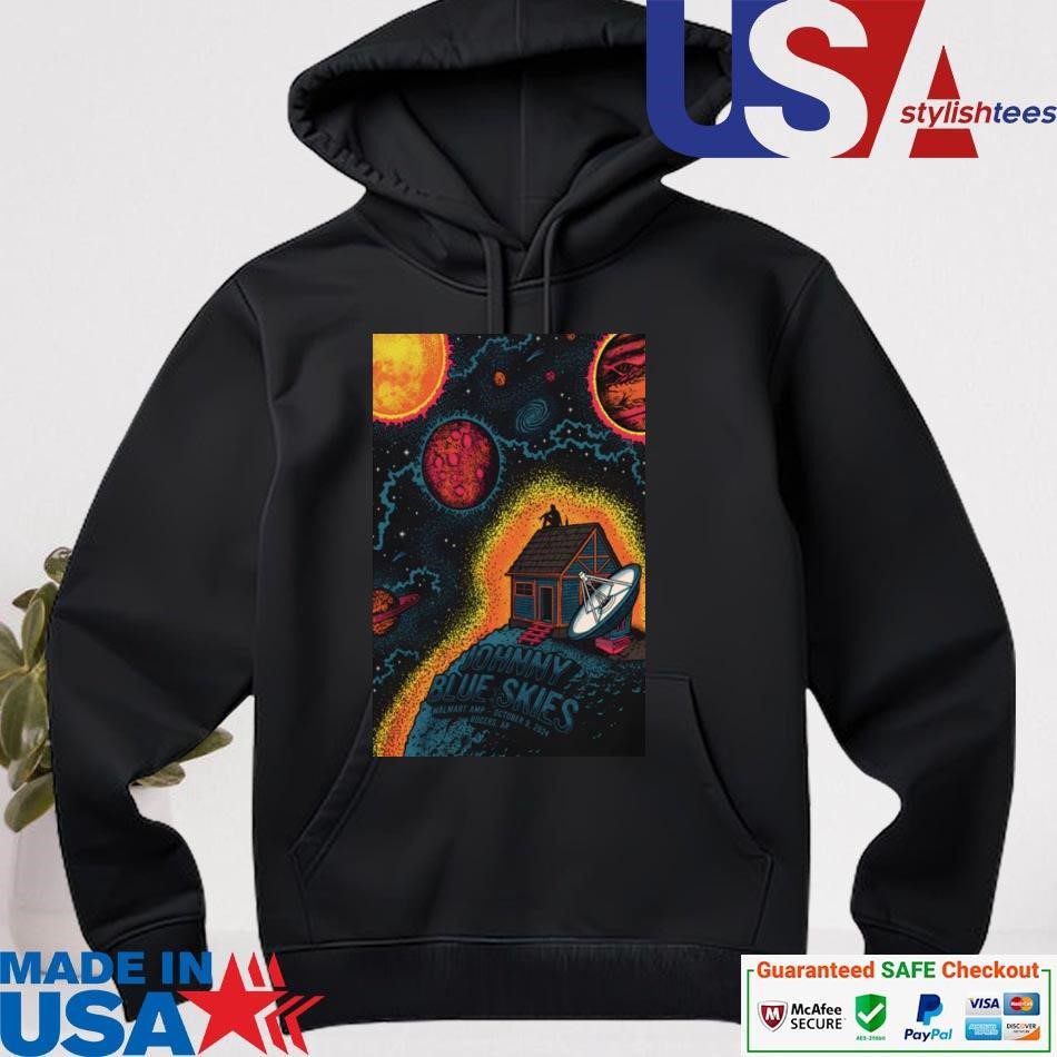 genuine-johnny-blue-skies-oct-9-2024-rogers-ar-walmart-amp-concert-hoodie Genuine Johnny Blue Skies Oct 9 2024 Rogers, AR Walmart AMP Concert hoodie