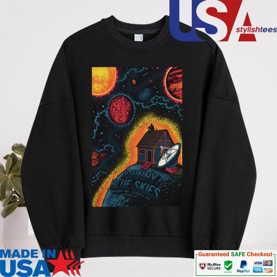 genuine-johnny-blue-skies-oct-9-2024-rogers-ar-walmart-amp-concert-sweater Genuine Johnny Blue Skies Oct 9 2024 Rogers, AR Walmart AMP Concert sweater