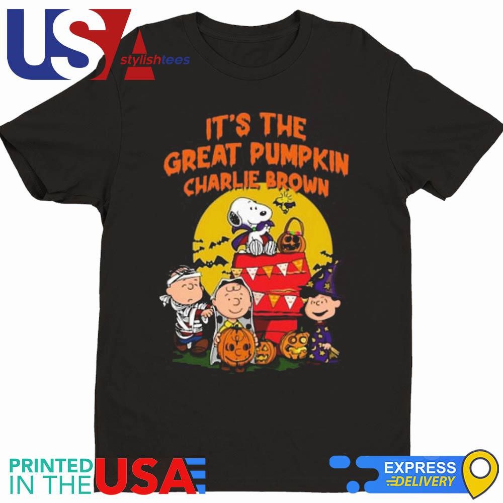 snoopy-its-the-great-pumpkin-charlie-brown-halloween-shirt-1 Snoopy It's The Great Pumpkin Charlie Brown Halloween Shirt