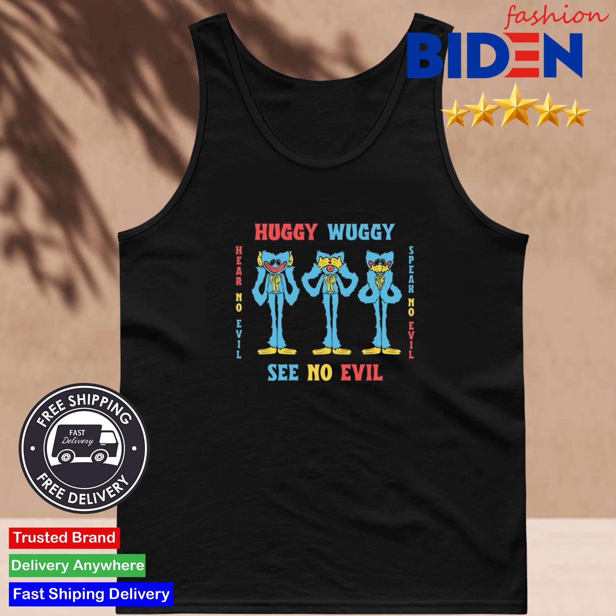 poppy-playtime-huggy-wuggy-see-no-evil-tank-top-1 Poppy Playtime Huggy Wuggy See No Evil Tank Top