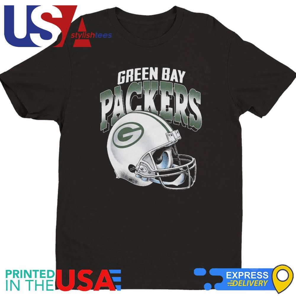 green-bay-packers-gradient-helmet-shirt-1 Green Bay Packers Gradient Helmet Shirt