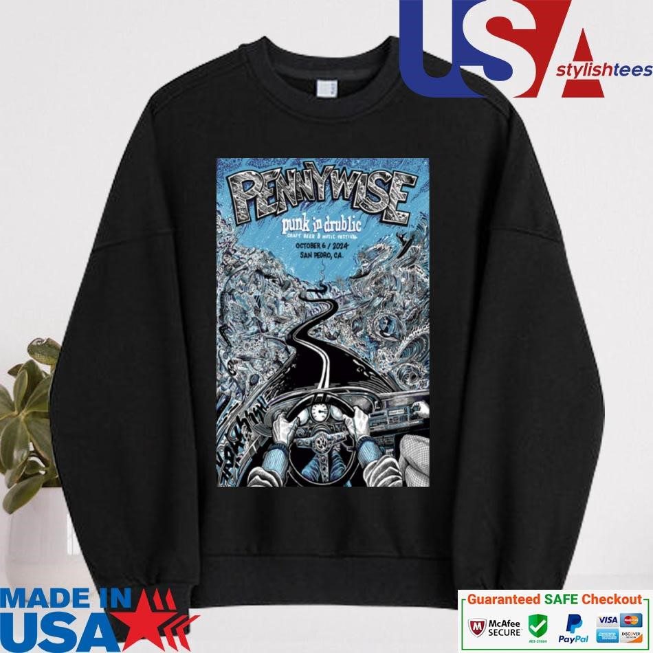 official-pennywise-punk-in-drublic-fest-oct-6-2024-live-at-san-pedro-ca-band-tour-sweater Authorized Pennywise Punk In Drublic Festival October 6, 2024 Performance At San Pedro, CA Music Trek Sweater