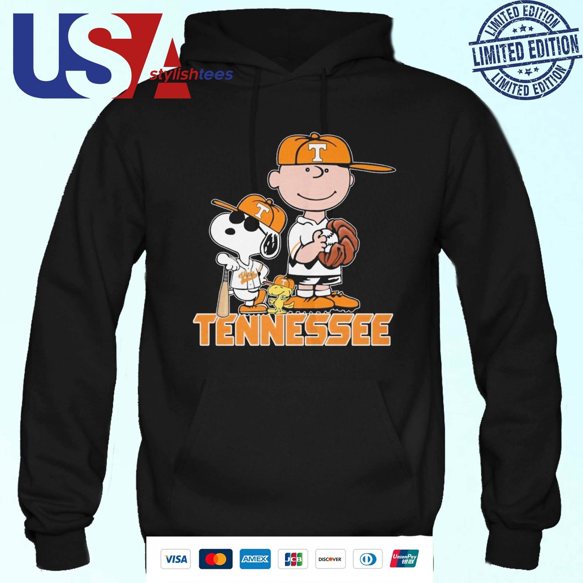 snoopy-peanuts-tennessee-volunteers-baseball-hoodie Snoopy Peanuts Tennessee Volunteers Baseball Hoodie