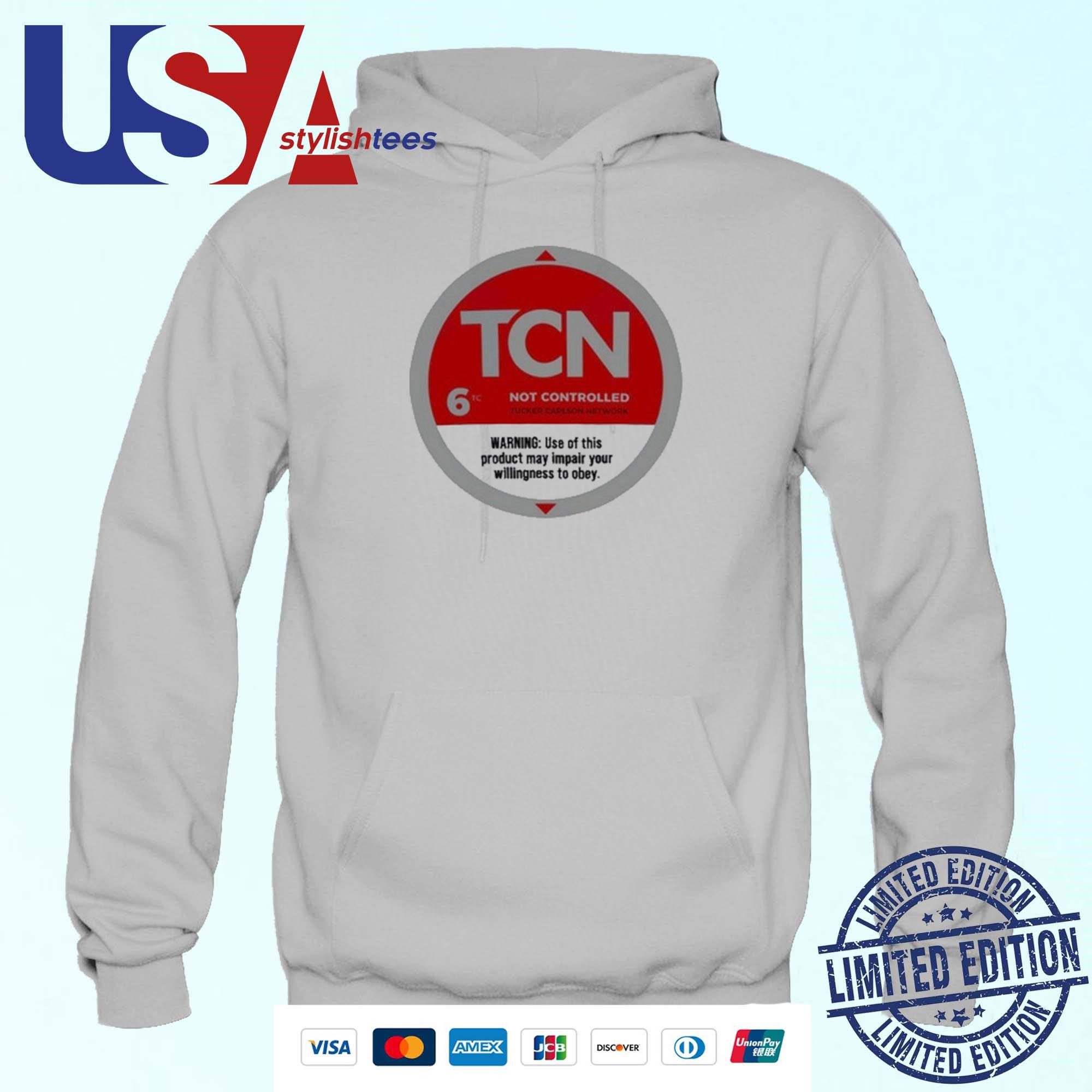 tucker-carlson-tcn-not-controlled-hoodie Tucker Carlson Tcn Non-Regulated Hoodie