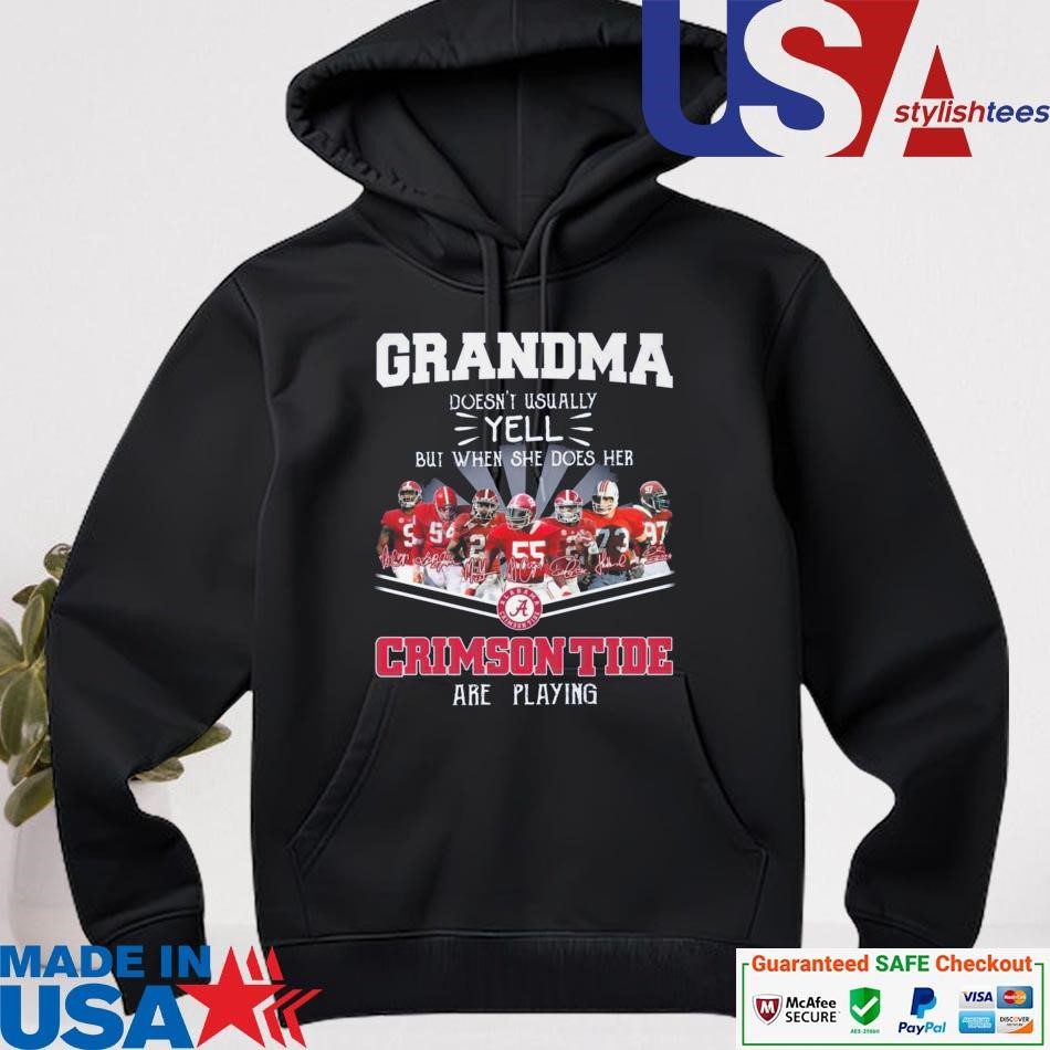 official-alabama-crimson-tide-grandma-only-yell-when-her-crimson-tide-are-playing-signatures-hoodie Official Alabama Crimson Tide Grandma Only Shout When Her Crimson Tide Are Competing Signatures hoodie