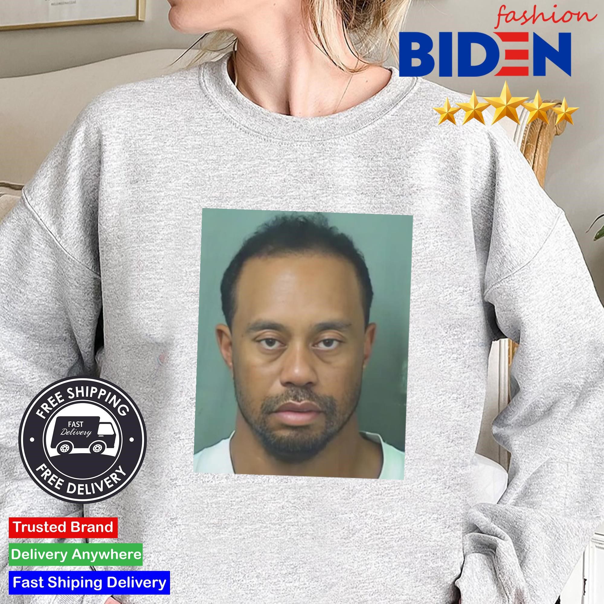 Tiger Woods Arrest Photo Sweater