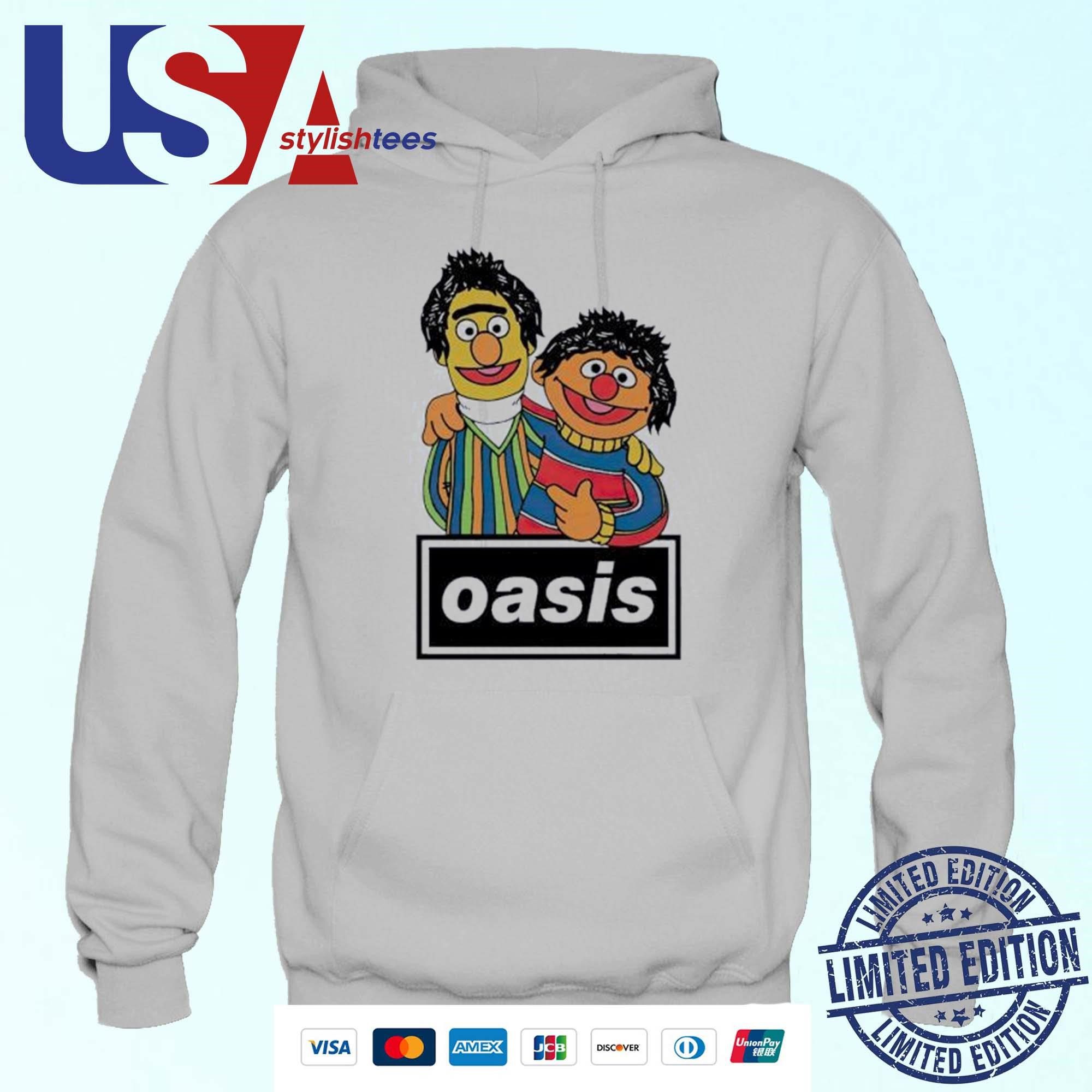 oasis-bert-and-ernie-hoodie Oasis Bert And Ernie Hoodie