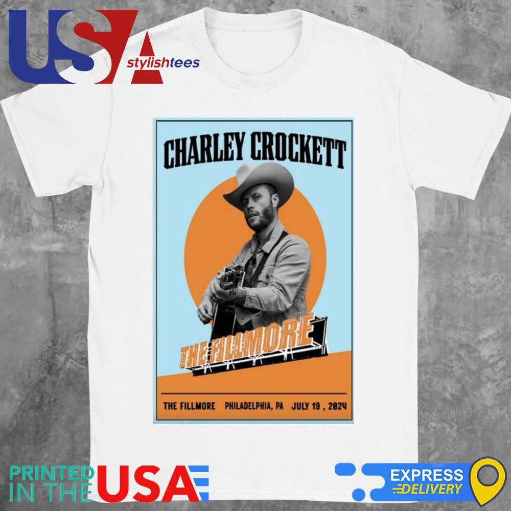 charley-crockett-the-fillmore-july-19-2024-philadelphia-pa-shirt-1 Charley Crockett The Fillmore July 19 2024 Philadelphia PA Tee