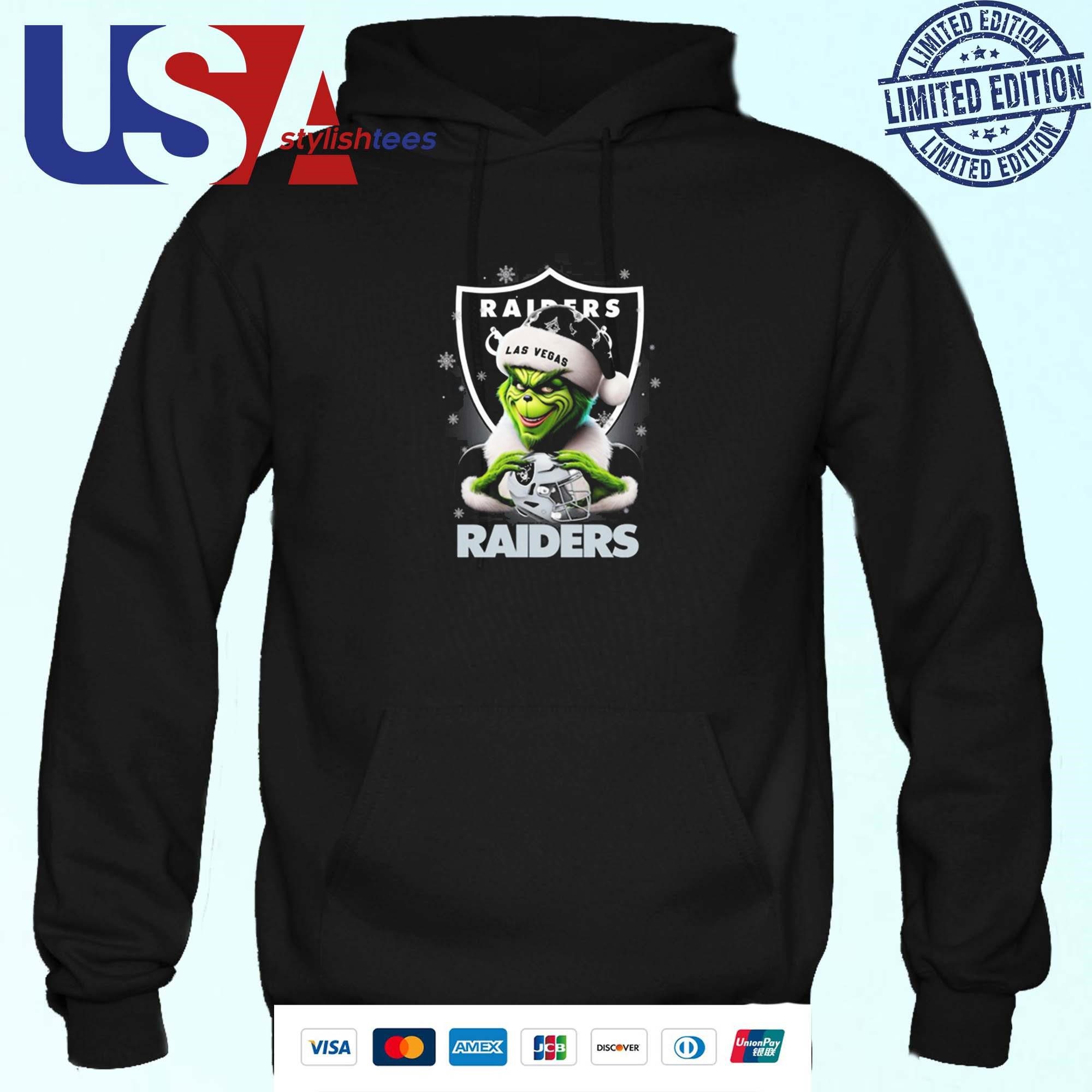 the-santa-grinch-love-las-vegas-raiders-nfl-merry-christmas-2024-hoodie The Santa Grinch Love Las Vegas Raiders NFL Merry Christmas 2024 Hoodie