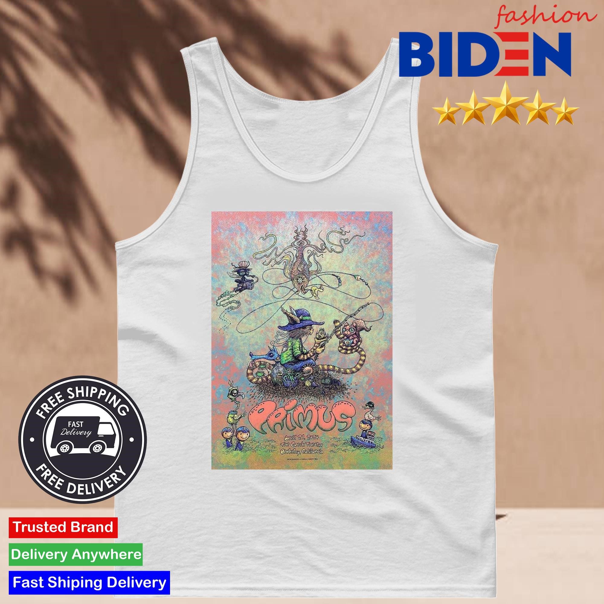 primus-at-sessanta-tour-tonight-poster-at-the-greek-theatre-in-berkeley-ca-on-april-21st-2024-tank-top-1 Primus At Sessanta Tour Tonight Poster at the Greek Theatre in Berkeley, California on April 21, 2024 Tank Top