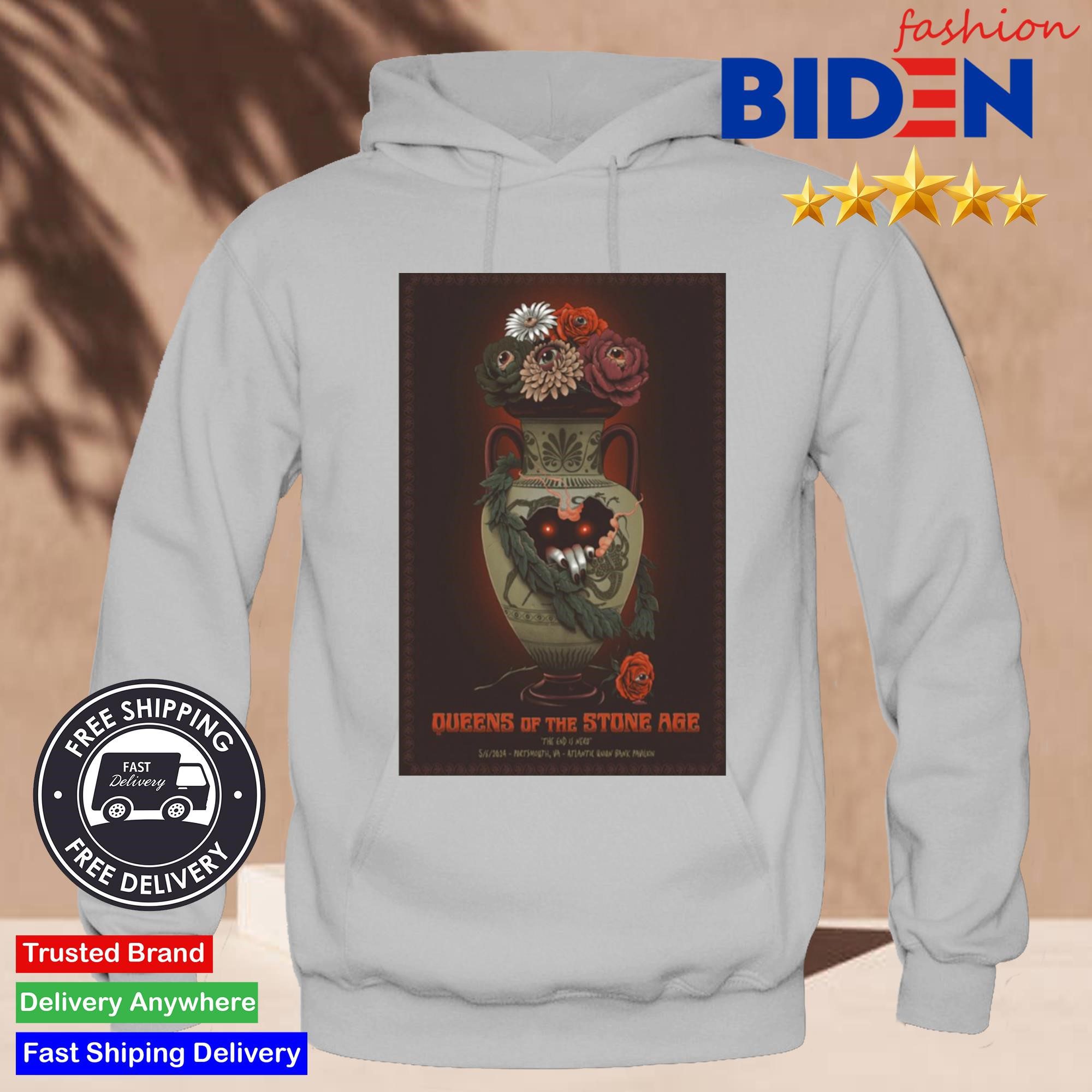 Queens Of The Stone Age May 6, 2024 Portsmouth, VA Hoodie