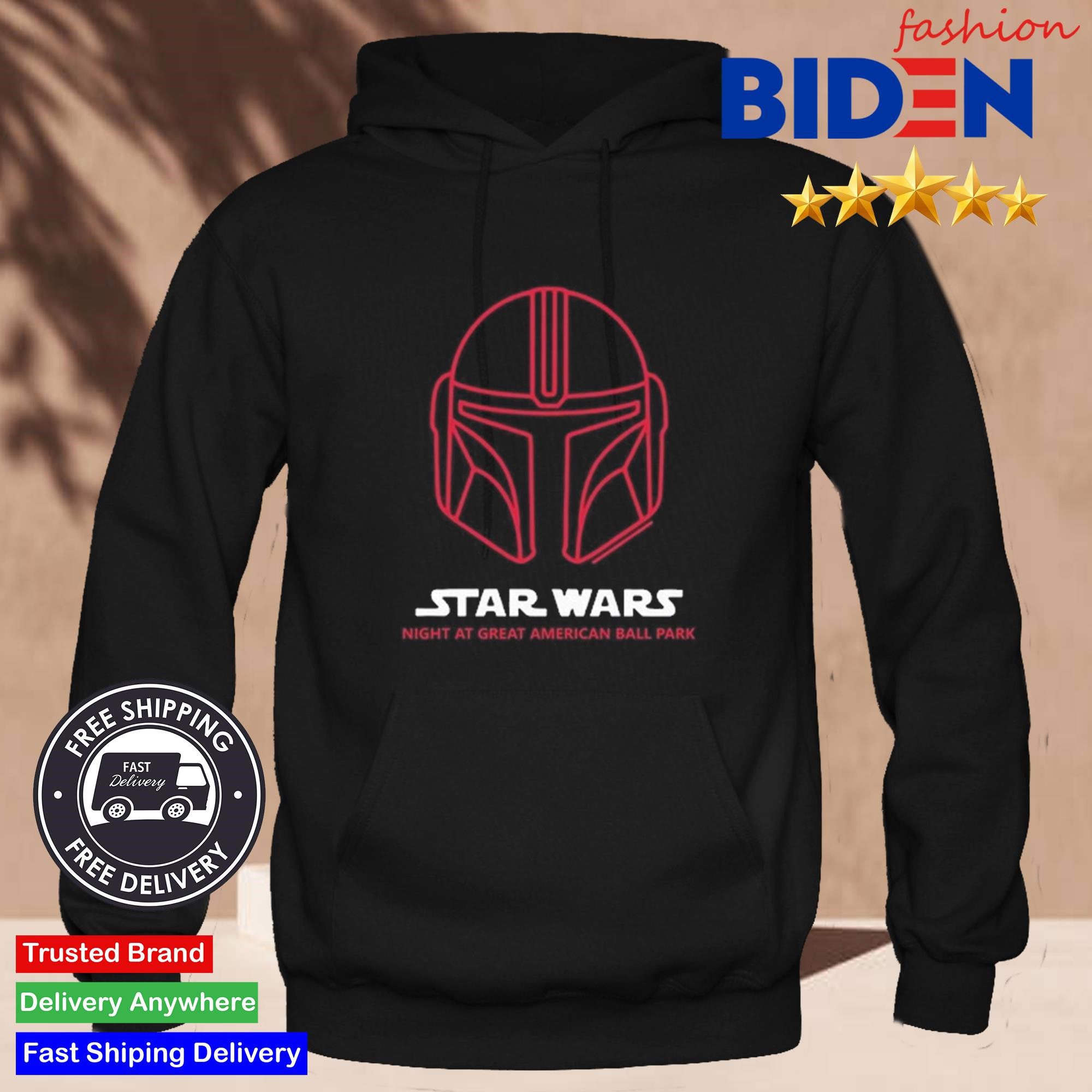 Star Wars Reds Evening At Great American Ball Park Fresh Hoodie