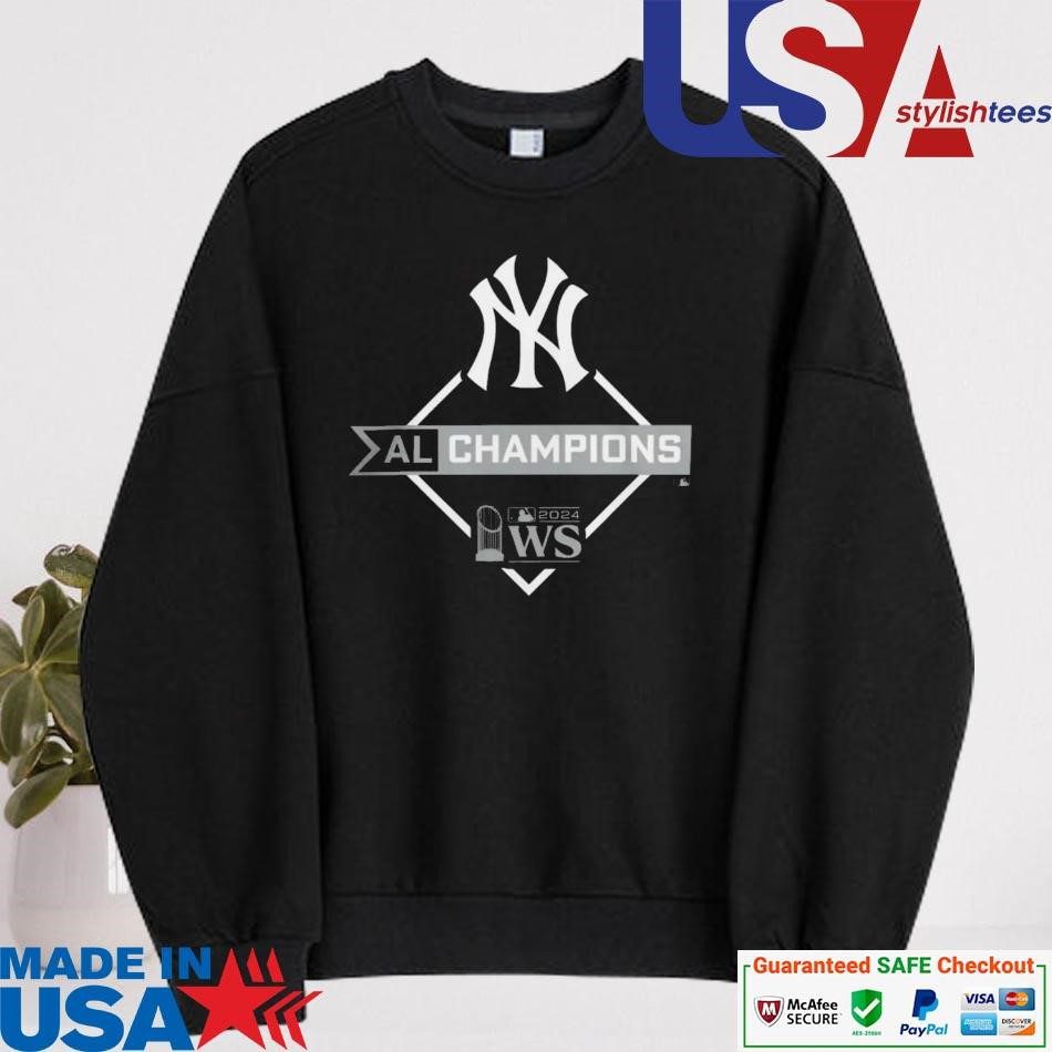official-new-york-yankees-2024-american-league-champions-sweater Official New York Yankees 2024 American League Champions sweater