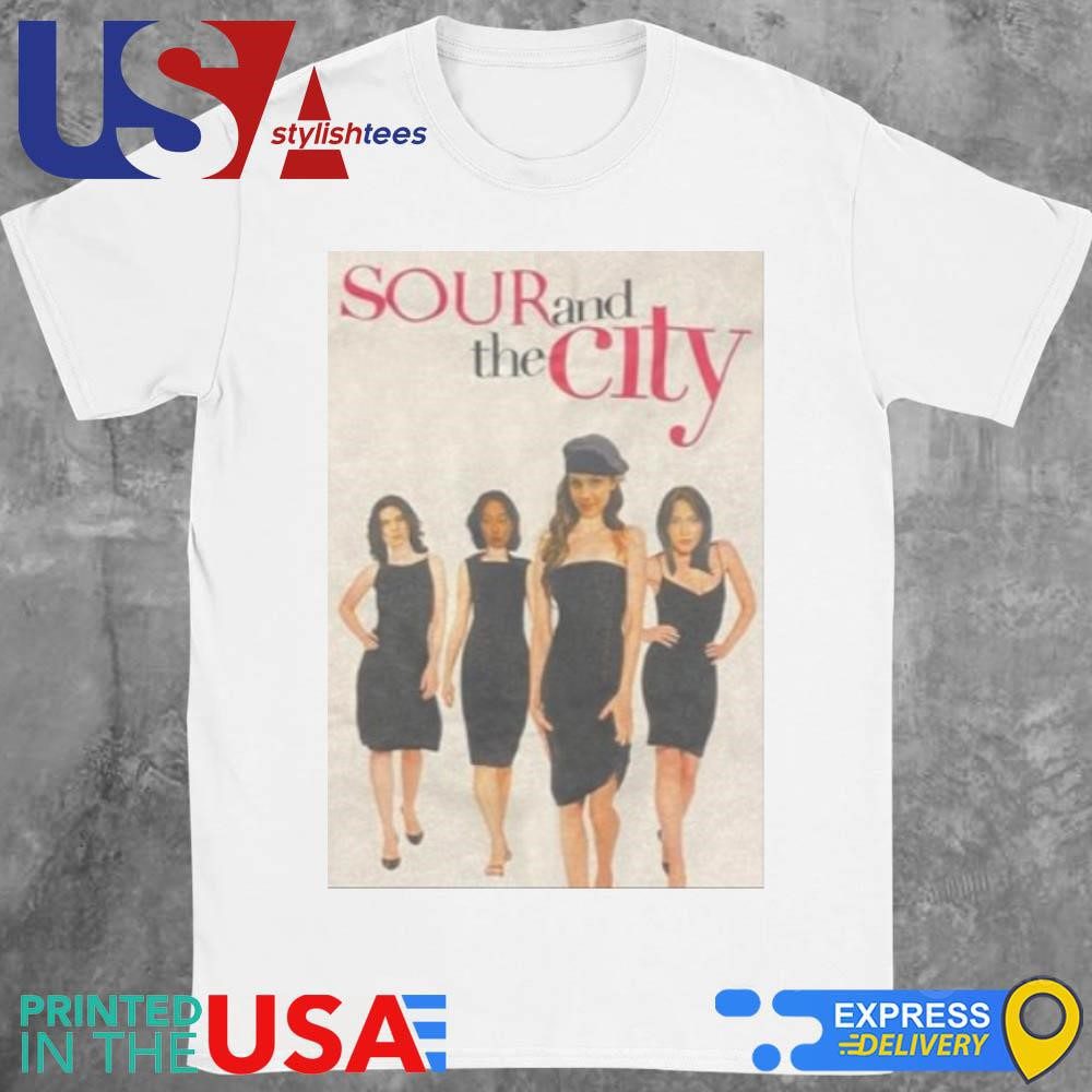 olivia-rodrigo-sour-and-the-city-shirt-1 Olivia Rodrigo Sour And The City Top
