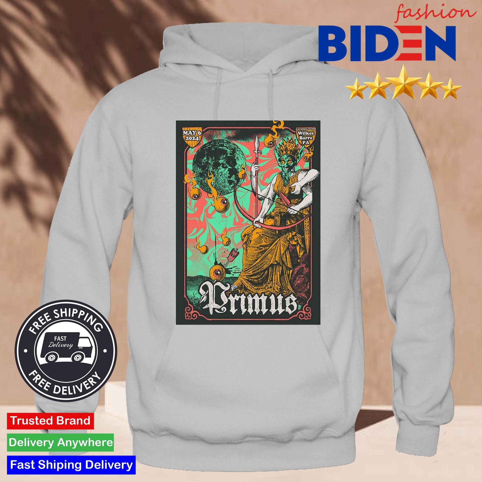 primus-poster-tonight-show-at-fm-kirby-center-in-wilkes-barre-pa-on-may-6-2024-hoodie-1 Primus Poster Tonight Show At FM Kirby Center In Wilkes Barre PA On May 6 2024 Hoodie