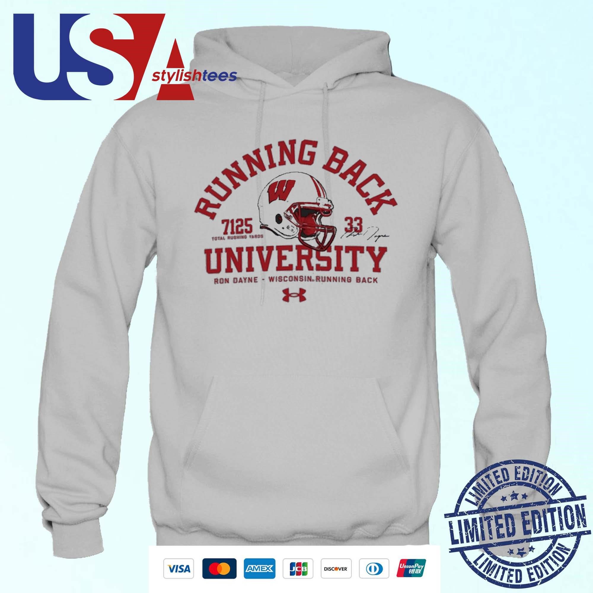 ron-dayne-wisconsin-badgers-under-armour-running-back-hoodie Ron Dayne Wisconsin Badgers Under Armour Running Back Hoodie