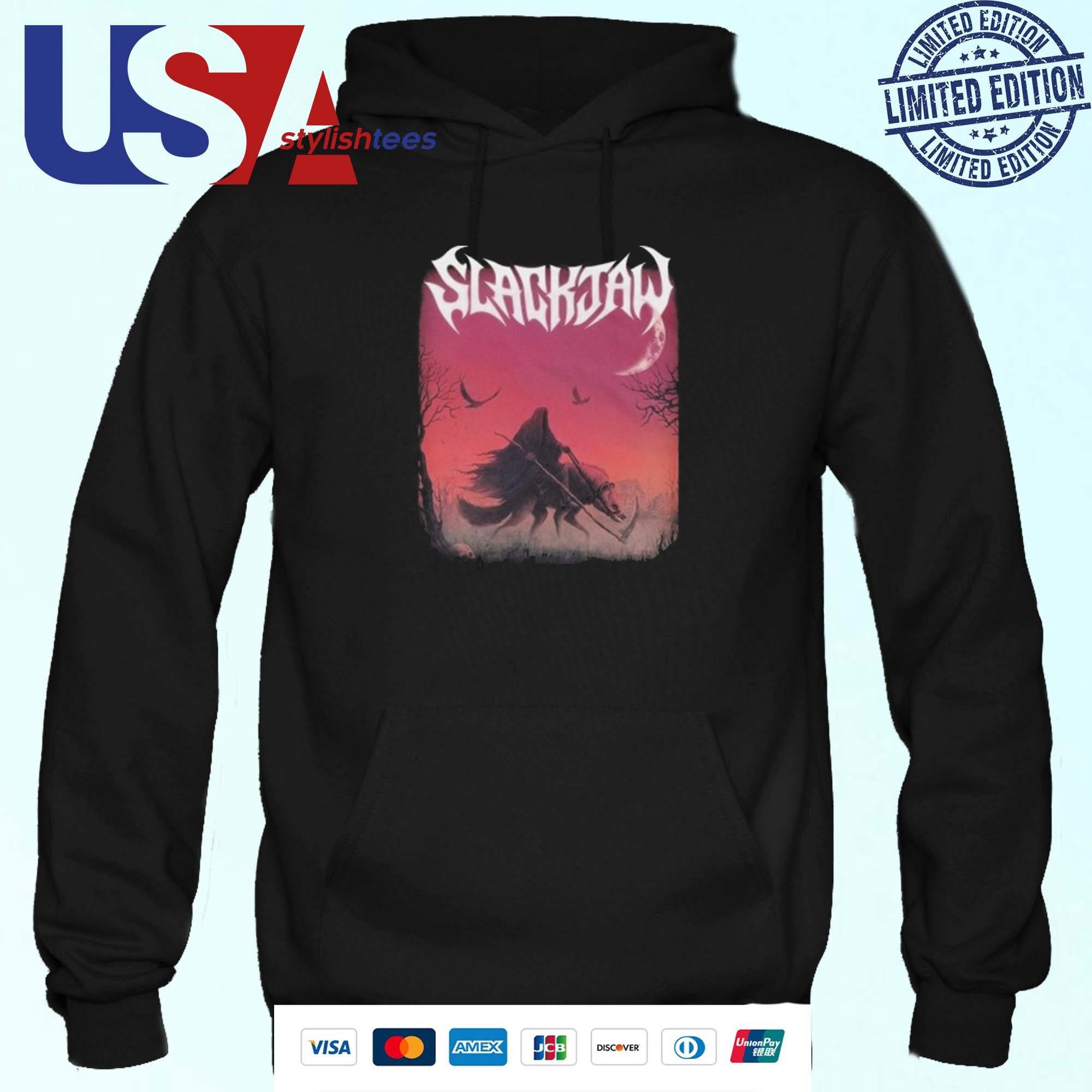 slackjaw-death-cant-save-you-hoodie Slackjaw Death Can't Rescue You Hoodie