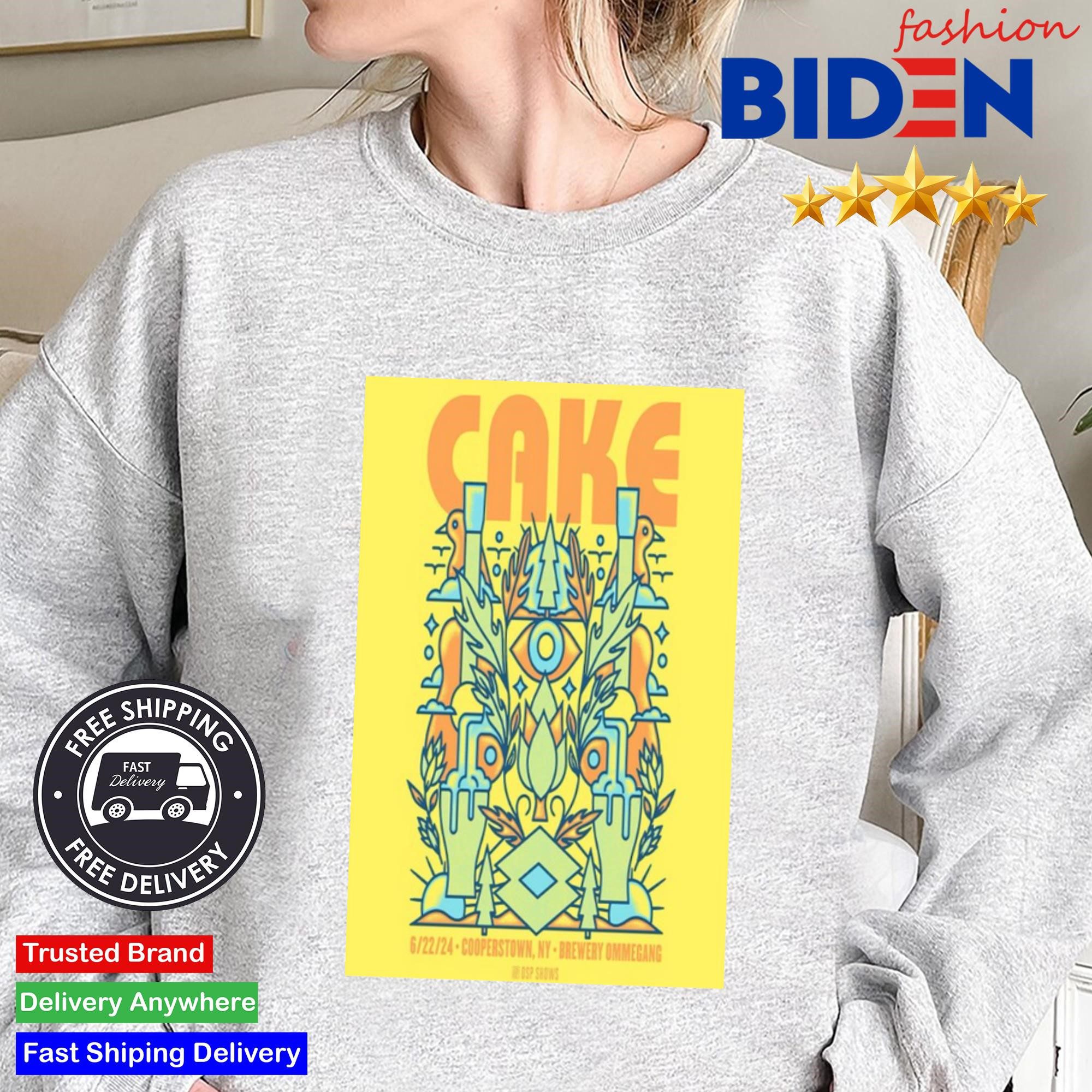 The Cake Band Brewery Ommegang Cooperstown NY June 22 2024 Sweater