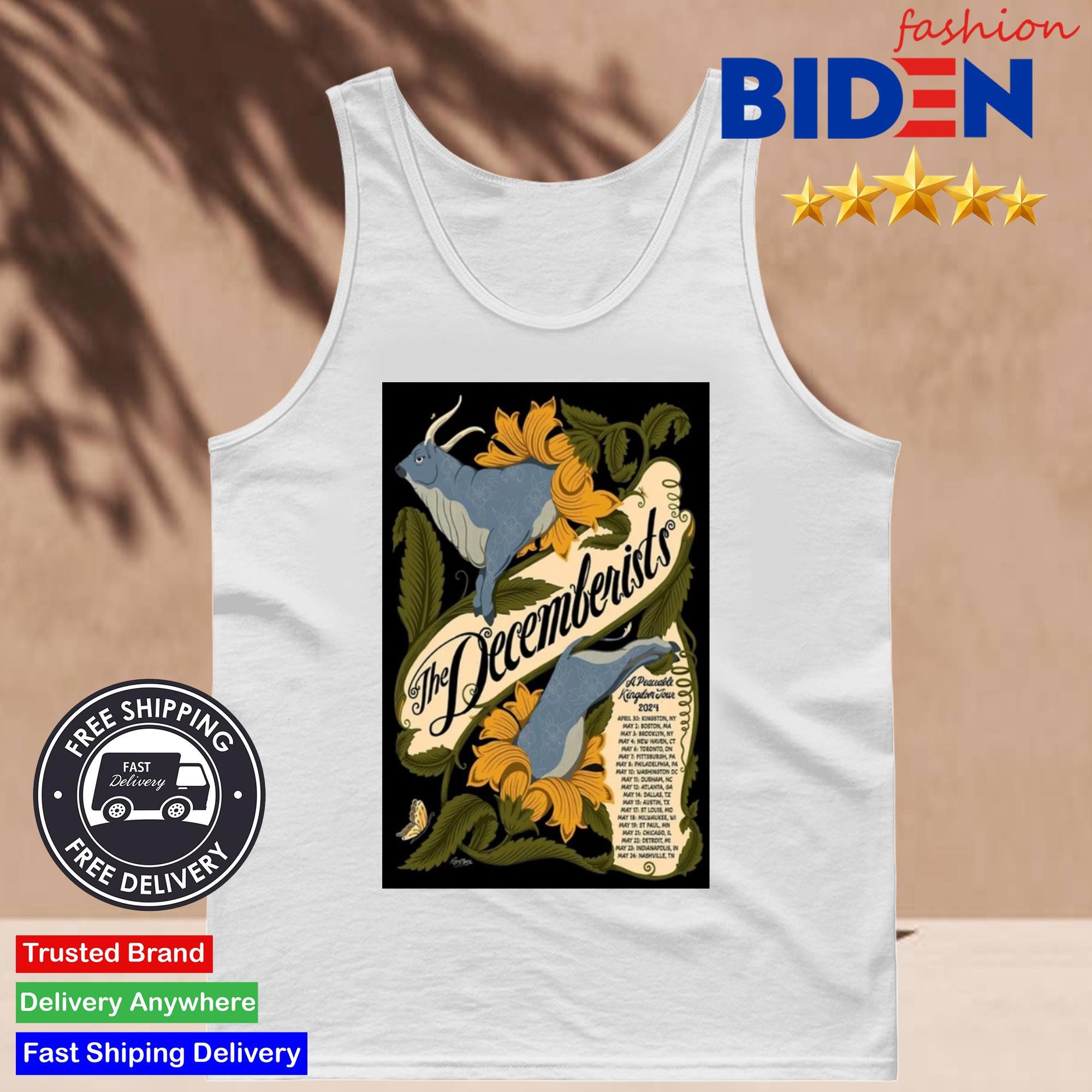 the-decemberists-a-peaceable-kingdom-show-may-2024-tank-top-1 The Decemberists A Peaceable Kingdom Show May 2024 Tank Top