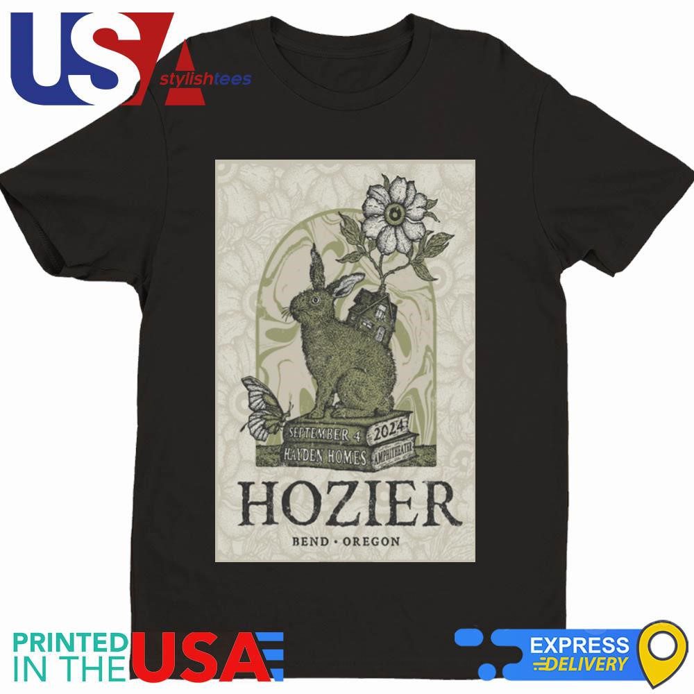 hozier-show-sept-4-2024-bend-or-t-shirt-1 Hozier Concert Sept 4, 2024 Bend, OR T-Shirt