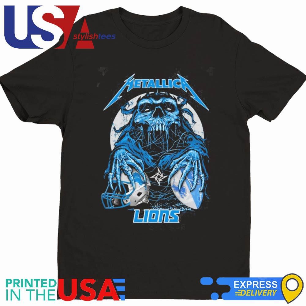 skull-metallica-detroit-lions-2024-shirt-1 Skull Metallica Detroit Lions 2024 Tee