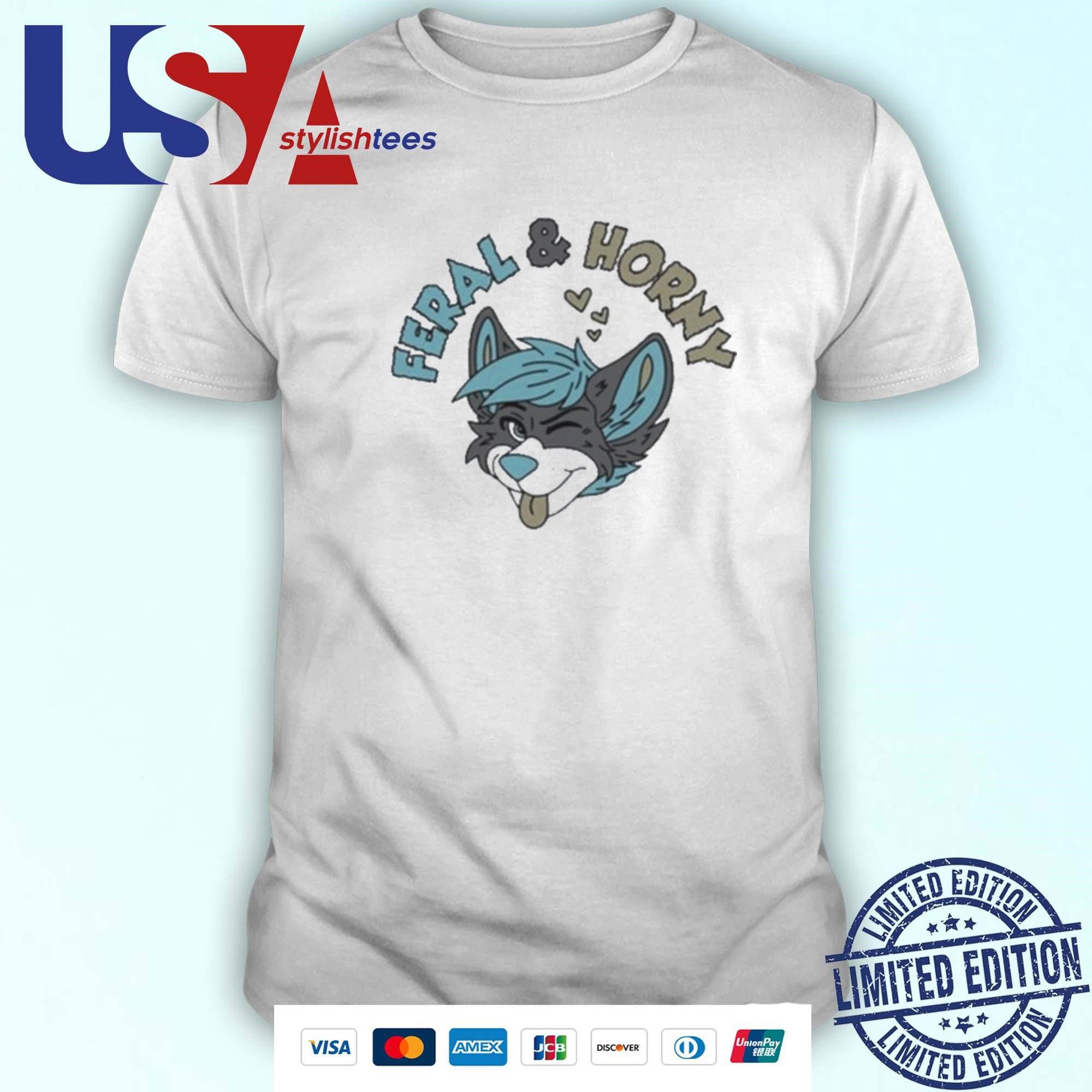 spencers-feral-horny-t-shirt-1 Spencer's Untamed and Provocative Shirt