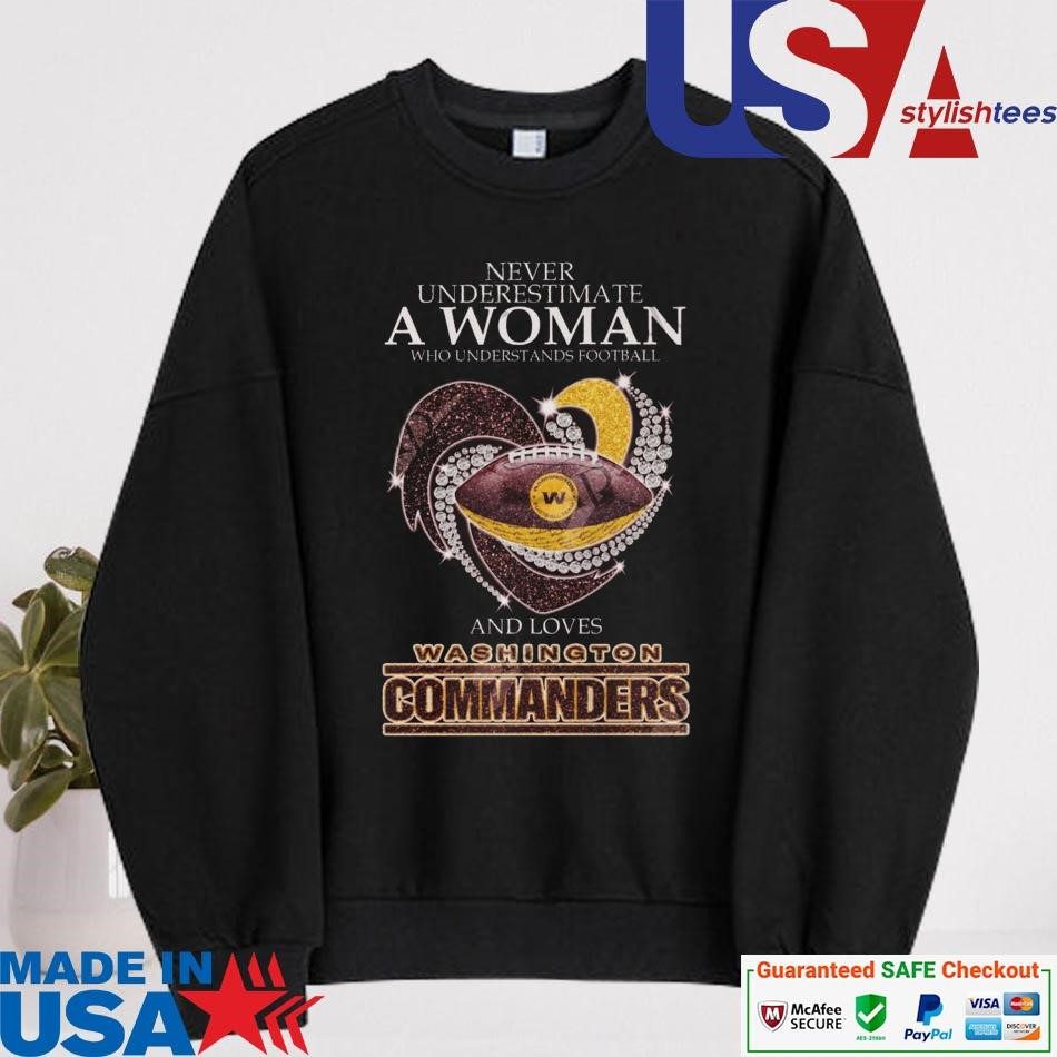 official-never-underestimate-a-woman-who-understands-football-and-loves-washington-commanders-sweater Official Never Underestimate A Woman Who Understands Football And Loves Washington Commanders sweater