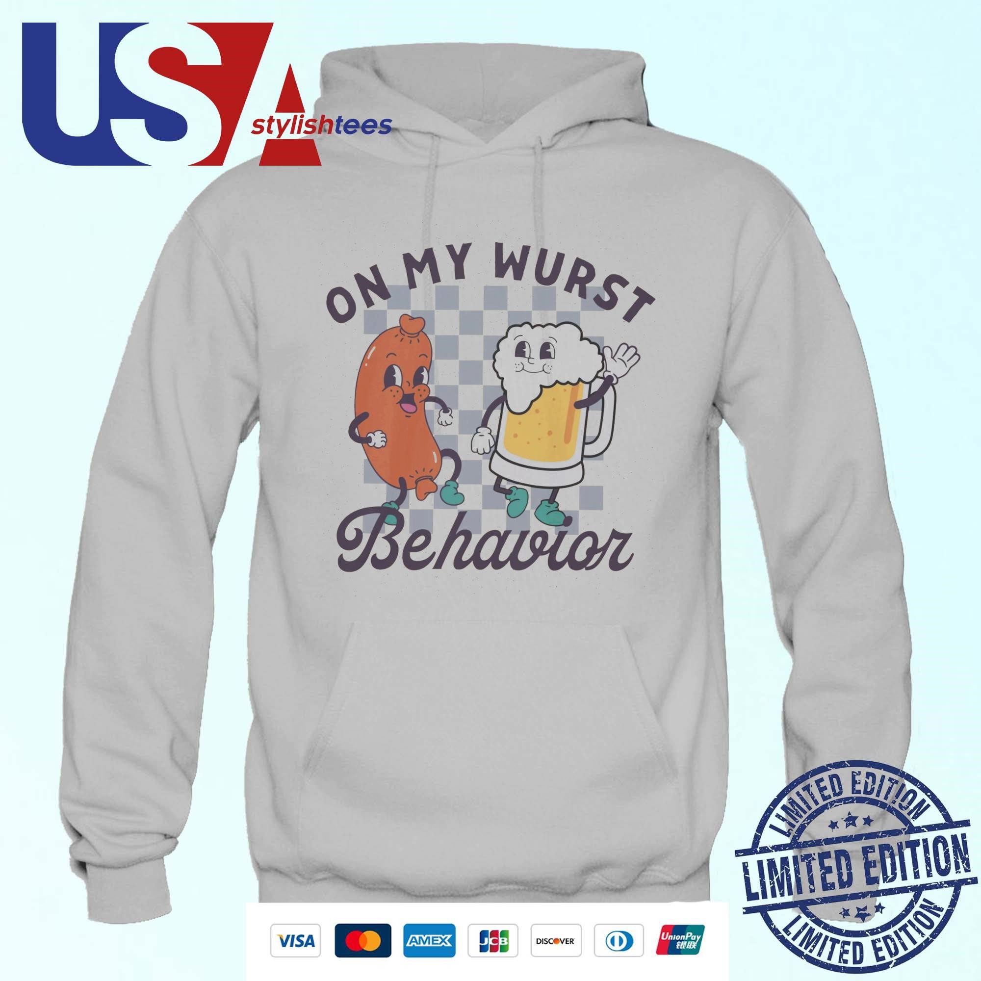 on-my-wurst-behavior-hoodie On My Wurst Behavior Hoodie