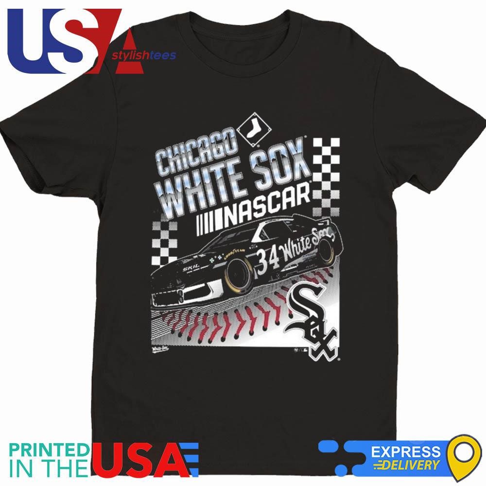 nascar-x-chicago-white-sox-t-shirt-1 NASCAR x Chicago White Sox Shirt