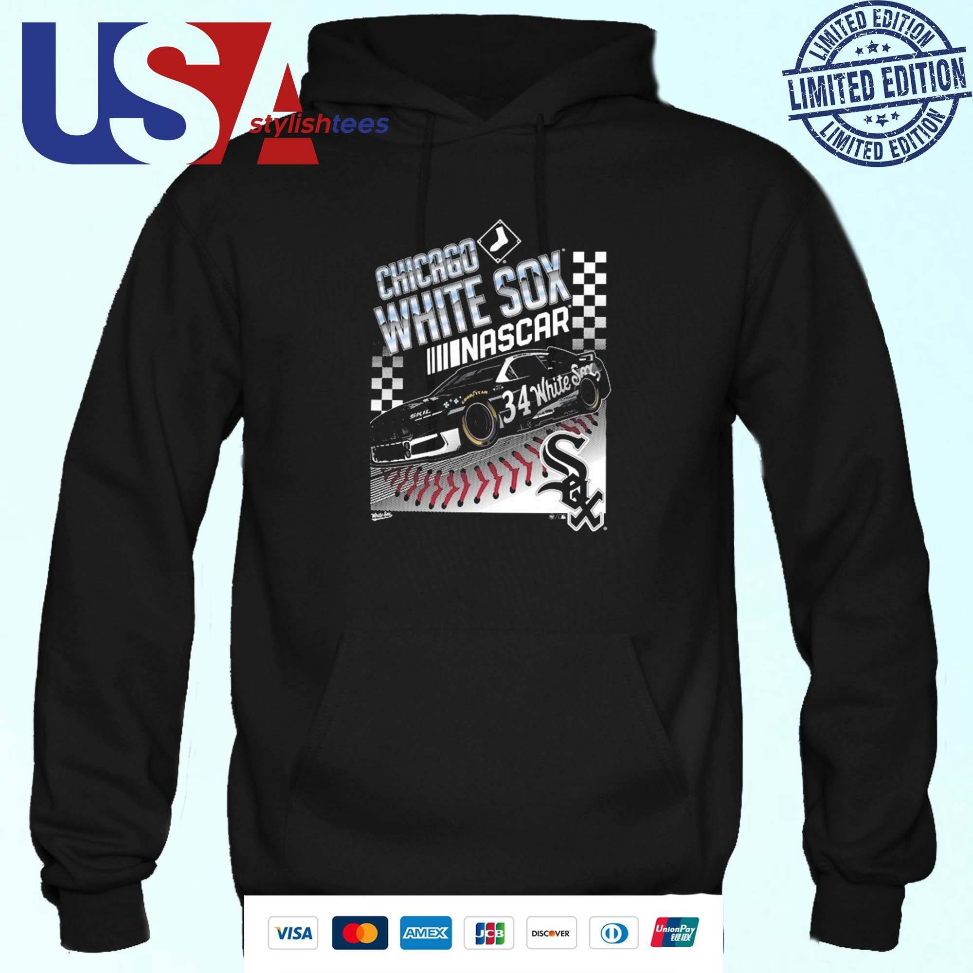 nascar-x-chicago-white-sox-hoodie NASCAR x Chicago White Sox Hoodie