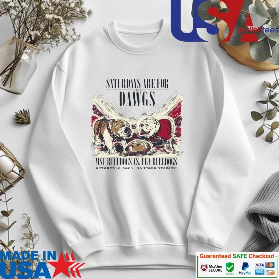 official-msu-bulldogs-vs-uga-bulldogs-saturdays-are-for-the-dawgs-october-12-2024-sweater Official MSU Bulldogs Vs Uga Bulldogs Saturdays Are For The Dawgs October 12, 2024 sweater