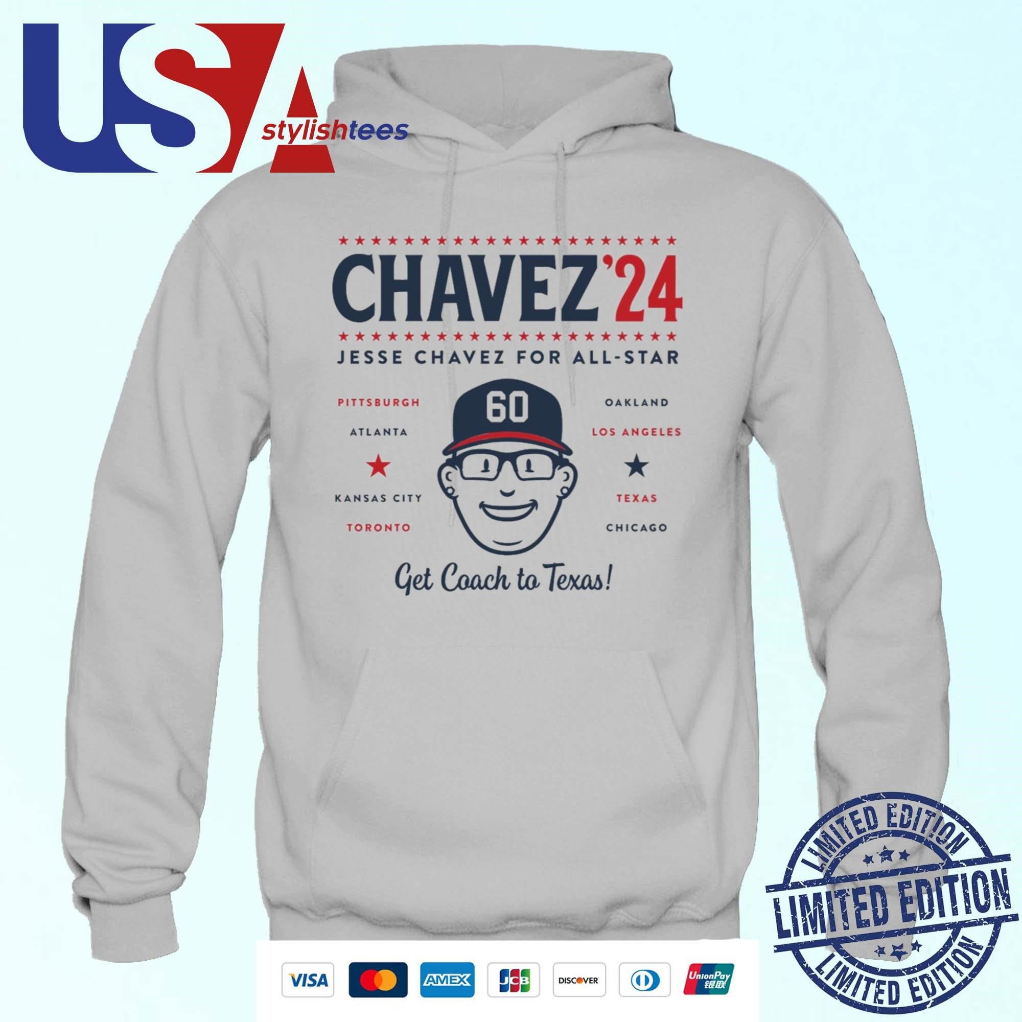 official-jesse-chavez-for-all-star-get-coach-to-texas-hoodie Official Jesse Chavez For All Star Get Coach To Texas Hoodie