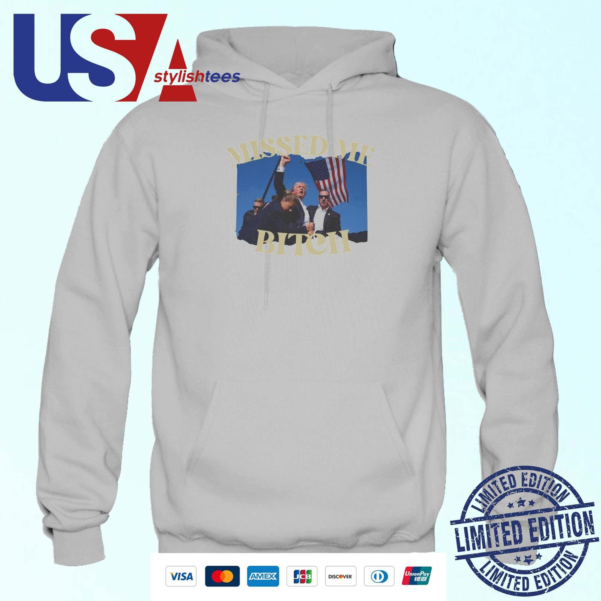 overlooked-me-bitch-donald-trump-election-ballot-gop-trump-shooting-hoodie Overlooked Me Bitch Donald Trump Election Ballot GOP Trump Shooting Hoodie
