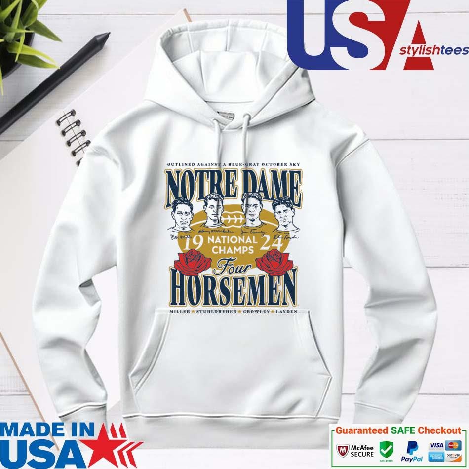 official-notre-dame-19-24-four-horsemen-championship-hoodie Official Notre Dame 19 24 Four Horsemen Championship hoodie