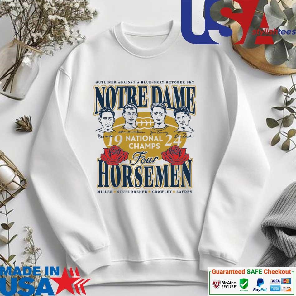 official-notre-dame-19-24-four-horsemen-championship-sweater Official Notre Dame 19 24 Four Horsemen Championship sweater