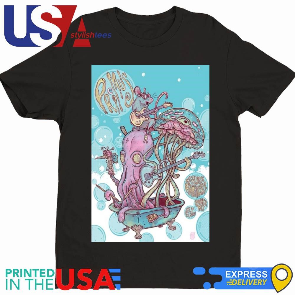primus-july-22-2024-kettlehouse-amphitheater-bonner-mt-shirt-1 Primus July 22 2024 KettleHouse Amphitheater, Bonner, MT Shirt