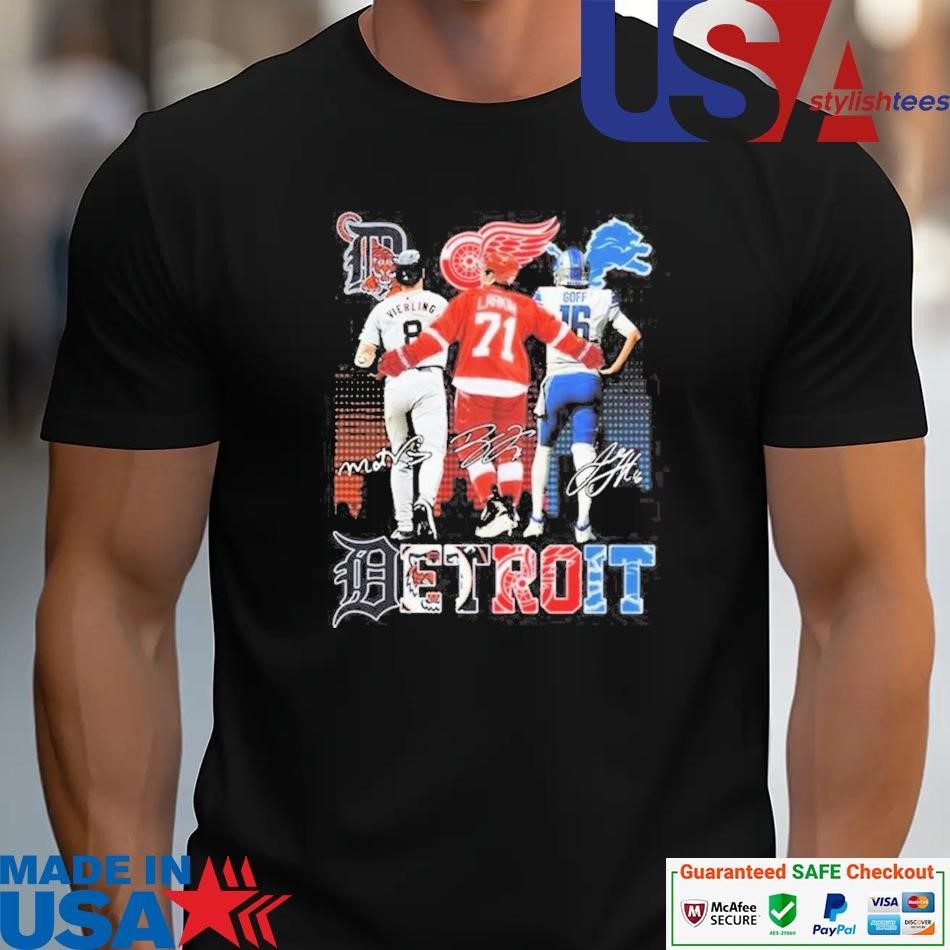 official-detroit-tigers-detroit-red-wings-detroit-lions-signature-unisex Official Detroit Tigers, Detroit Red Wings, Detroit Lions Signature unisex