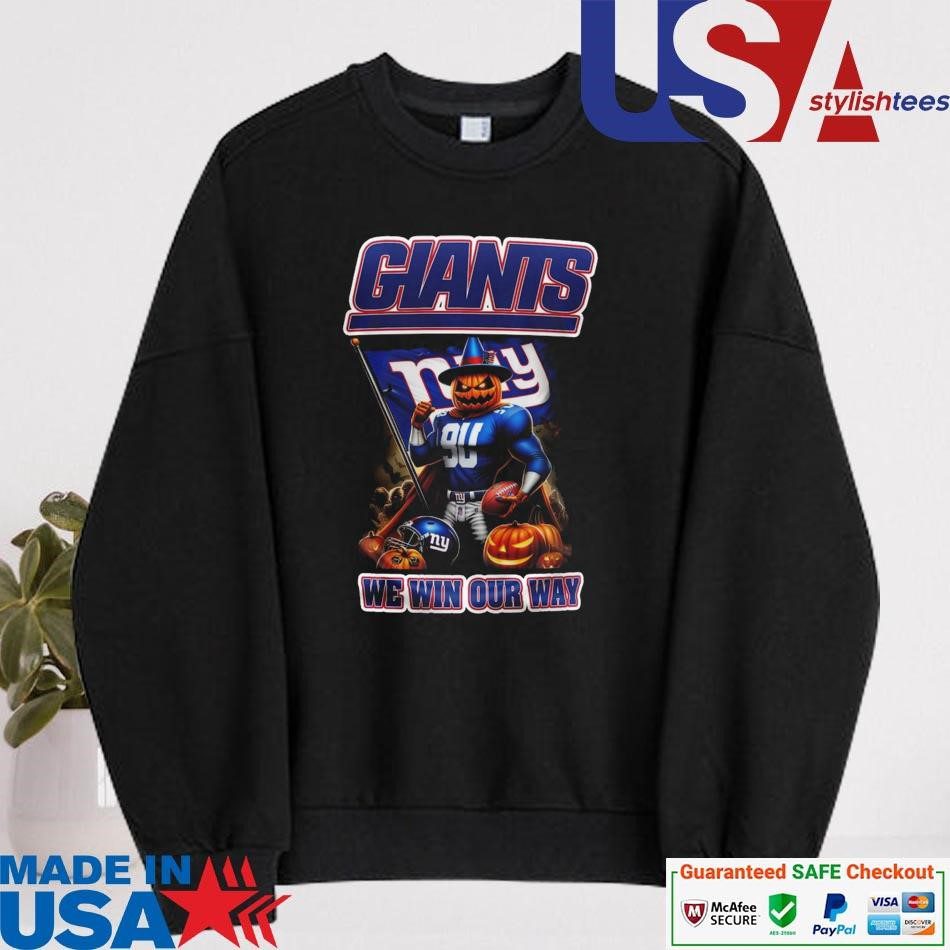official-new-york-giants-big-blue-wrecking-crew-halloween-sweater Official New York Giants Big Blue Wrecking Crew Halloween sweater