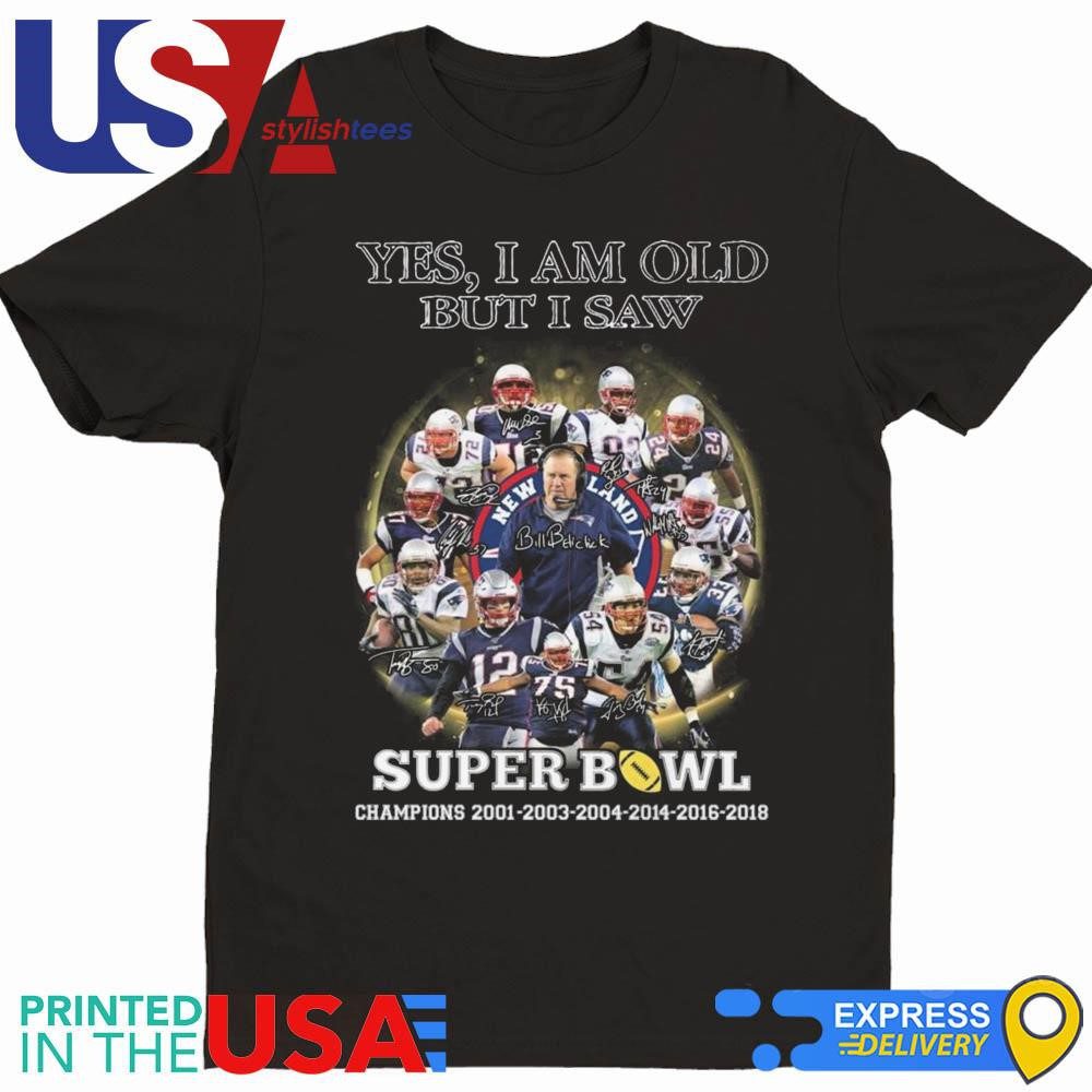 nenclssw-super-bowl-yes-i-am-old-but-i-saw-new-england-patriots-signatures-shirt-1 Super Bowl Yes Indeed I'm Aged But I Witnessed New England Patriots Autograph Shirt