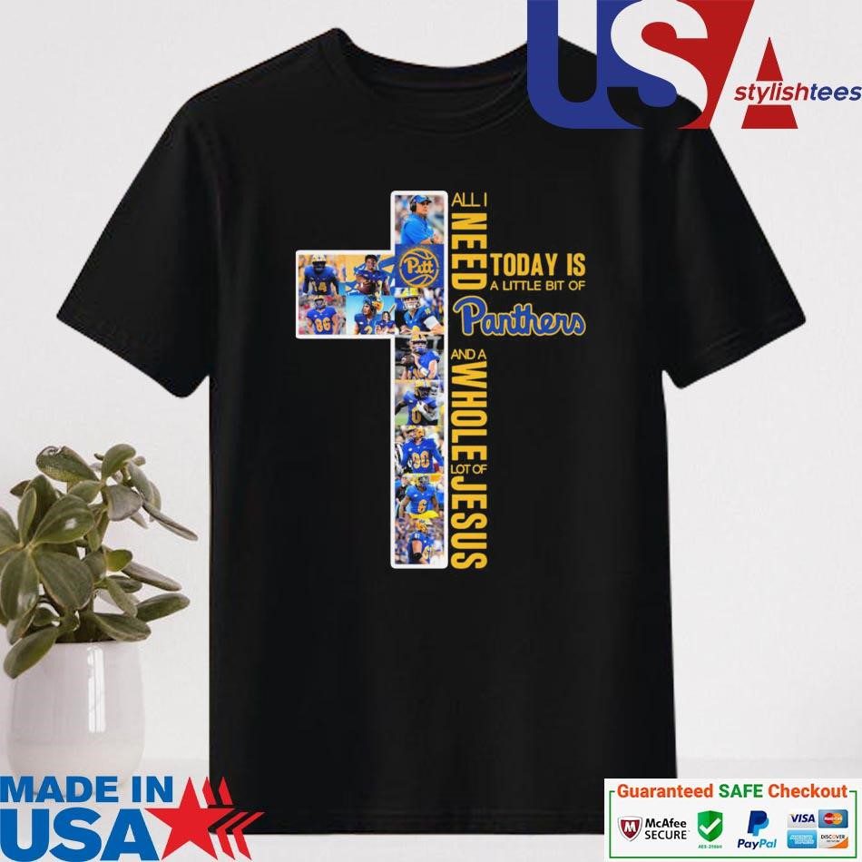 official-pitt-panthers-all-i-need-today-is-a-little-bit-of-panthers-and-a-whole-lot-of-jesus-shirt-1 Official Pitt Panthers All I Require Today Is Some Panthers And Lots Of Jesus Tee