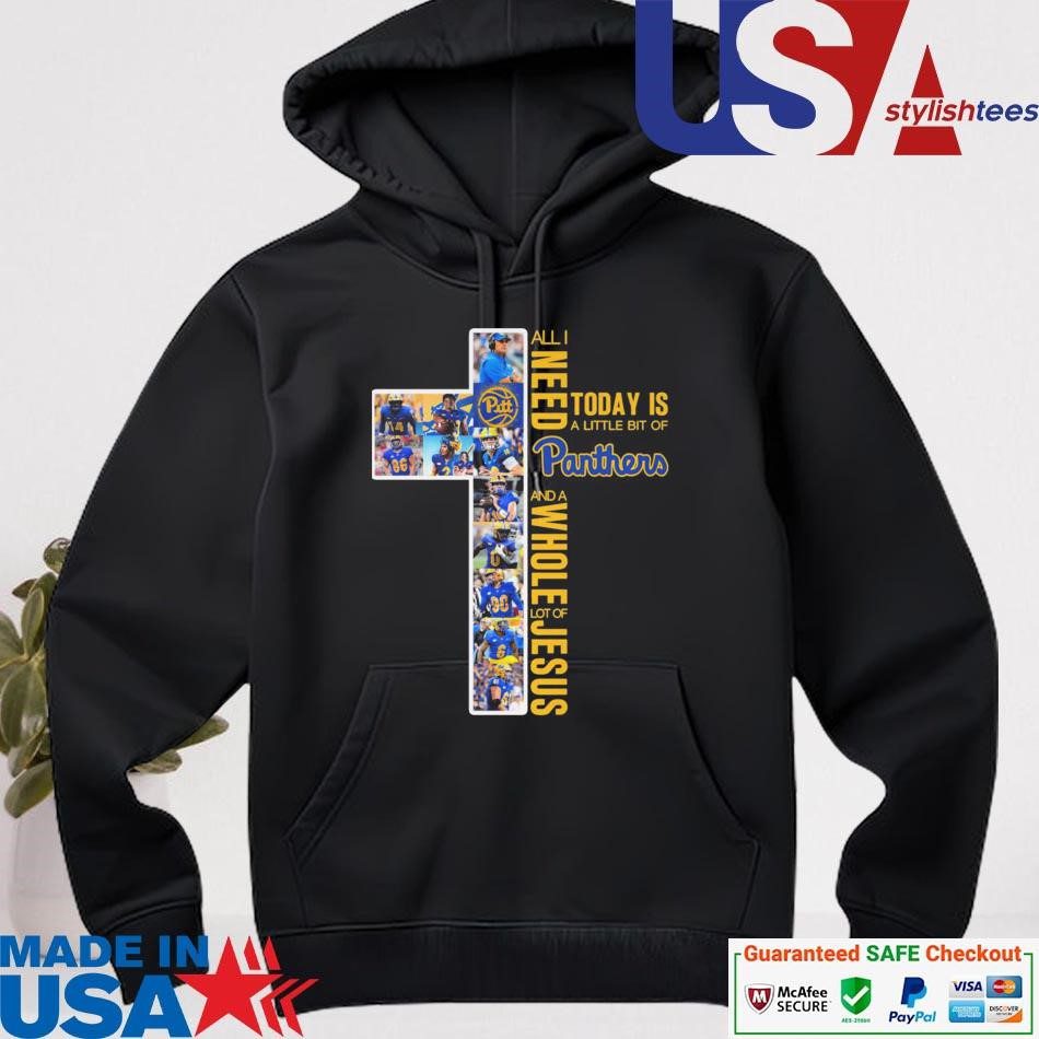 official-pitt-panthers-all-i-need-today-is-a-little-bit-of-panthers-and-a-whole-lot-of-jesus-hoodie Official Pitt Panthers All I Require Today Is Some Panthers And Lots Of Jesus Hoodie